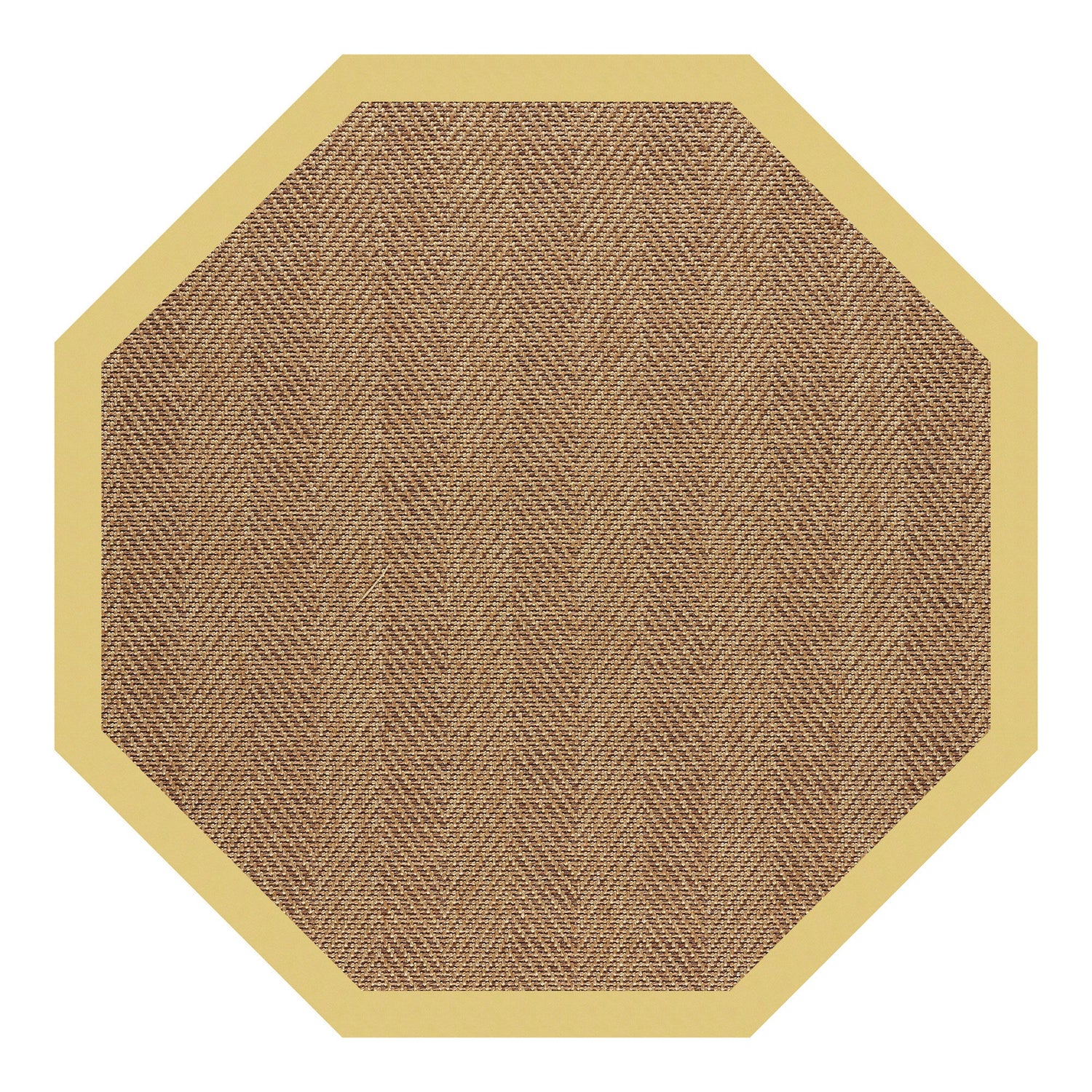 Islamorada-Herringbone - 7' 9" Indoor/Outdoor Bordered Octagonal Rug