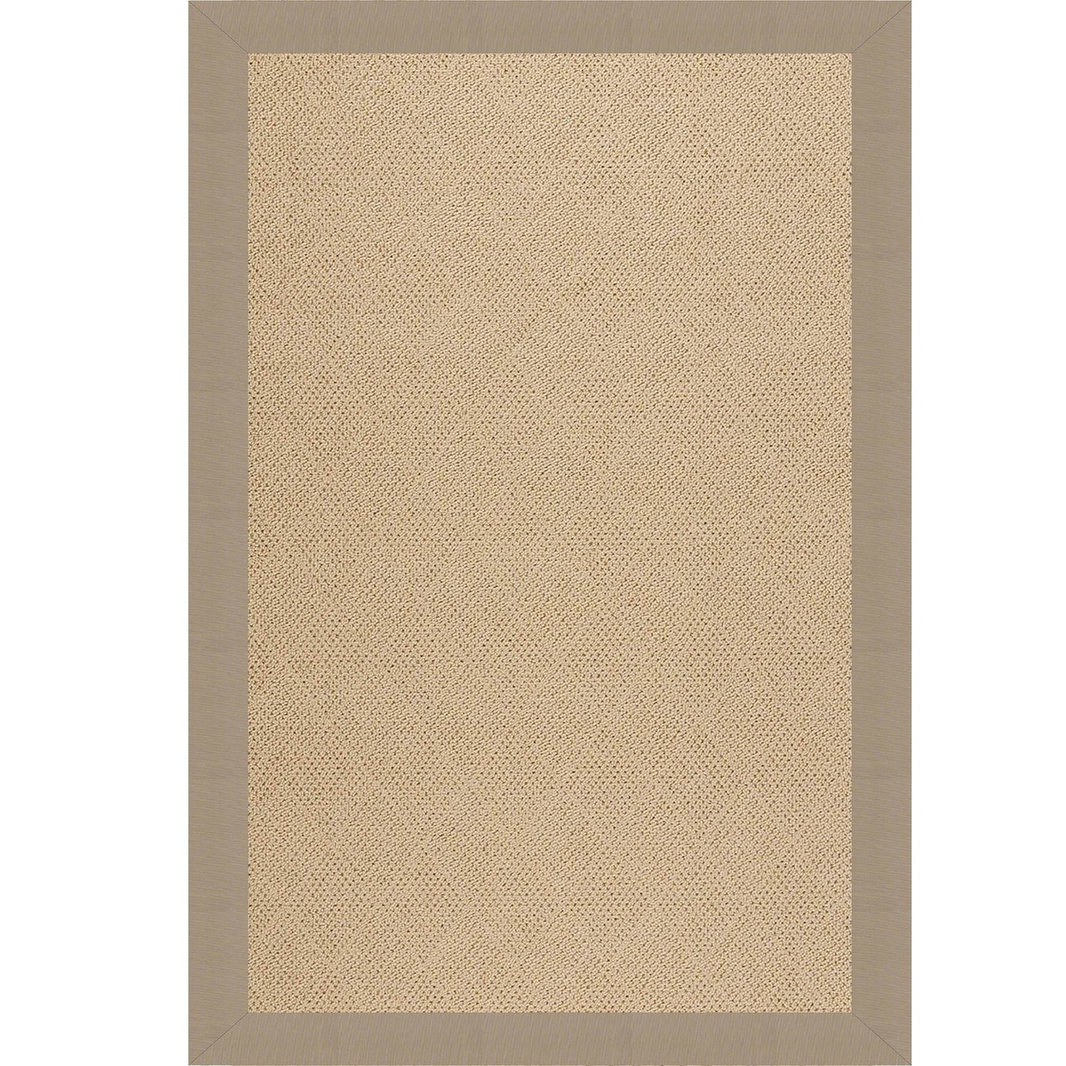 Creative Concepts-Cane Wicker - 2' 6" x 12' Indoor/Outdoor Bordered Rug