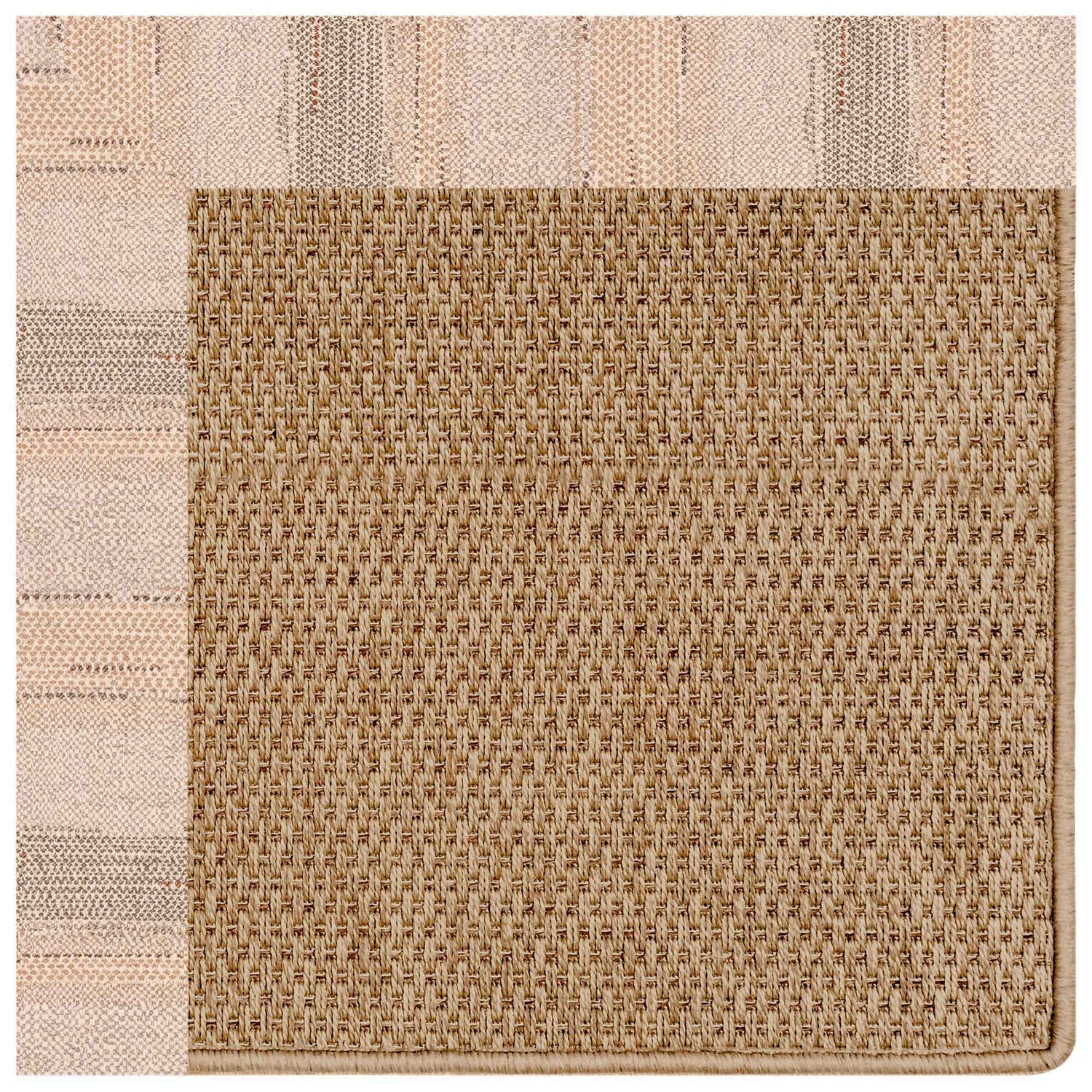 Islamorada-Basketweave - Indoor/Outdoor Bordered Rug - Sicily Sparrow