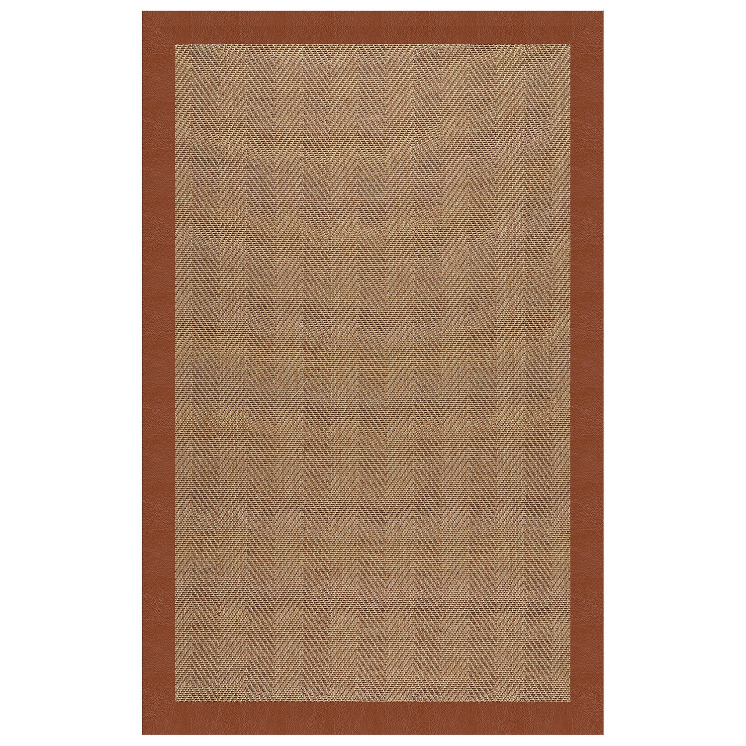 Islamorada-Herringbone - Indoor/Outdoor Bordered Rug - Classic Comet