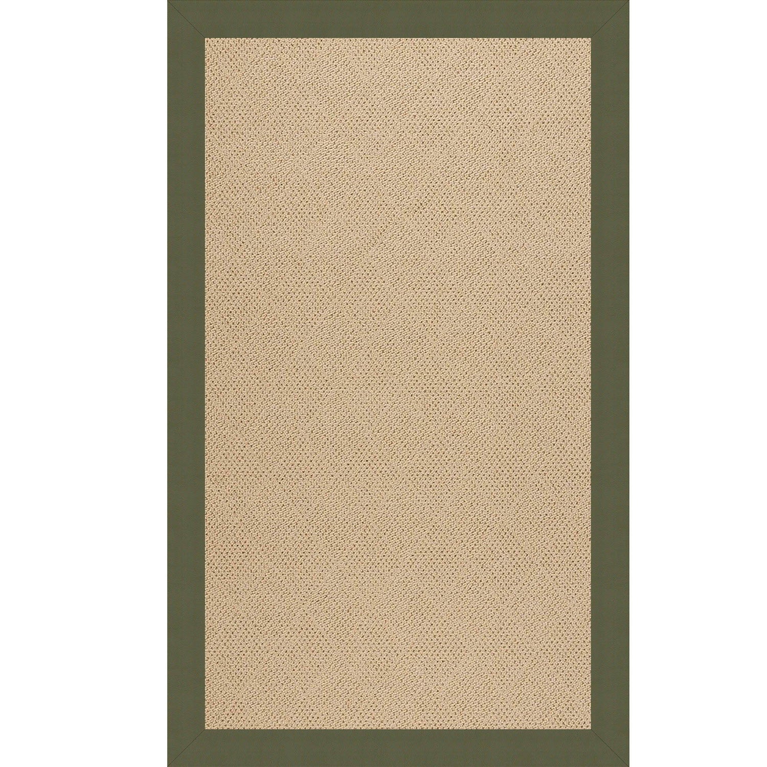 Creative Concepts-Cane Wicker - 7' 9" x 7' 9" Indoor/Outdoor Bordered Area Rug