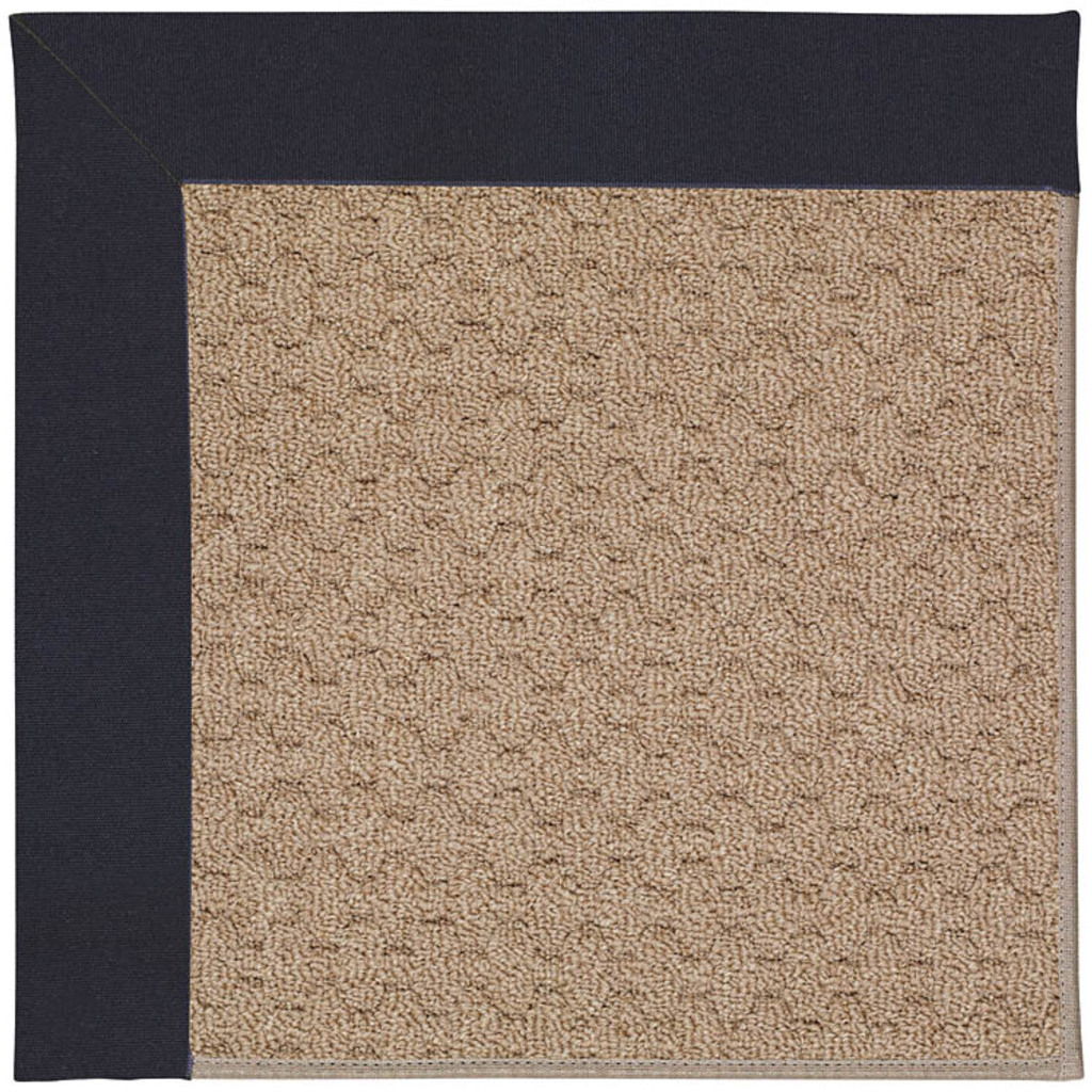Creative Concepts-Grassy Mtn. Indoor/Outdoor Bordered Rug - Canvas Navy