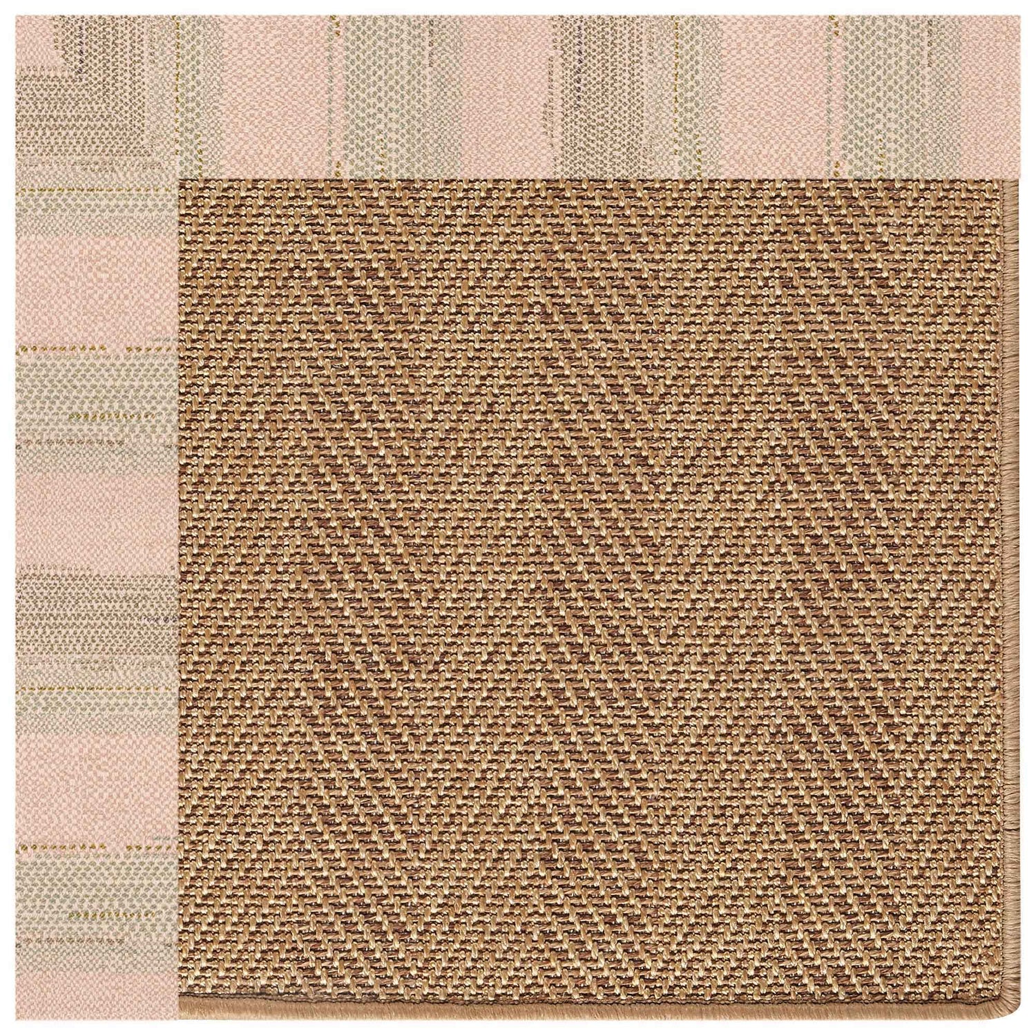 Islamorada-Herringbone - Indoor/Outdoor Bordered Rug - Sicily Olive