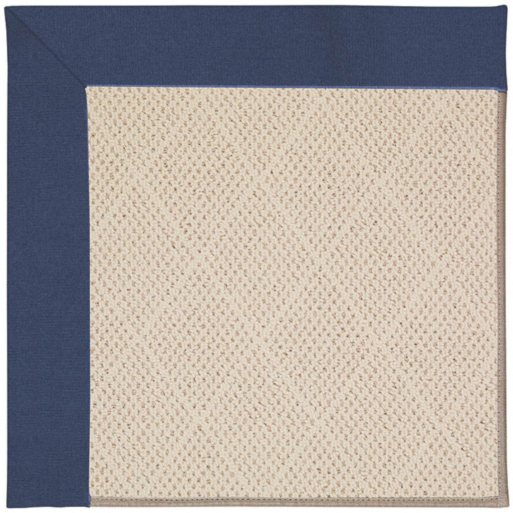 Creative Concepts-White Wicker - Indoor/Outdoor Bordered Rug - Canvas Neptune
