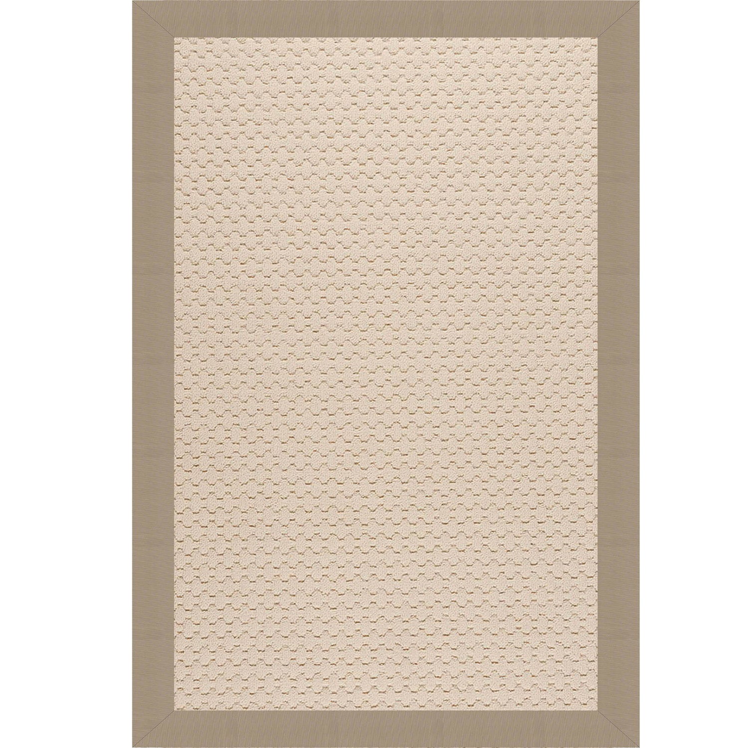 Creative Concepts-Beach Sisal - 2' 6" x 12' Indoor/Outdoor Bordered Rug