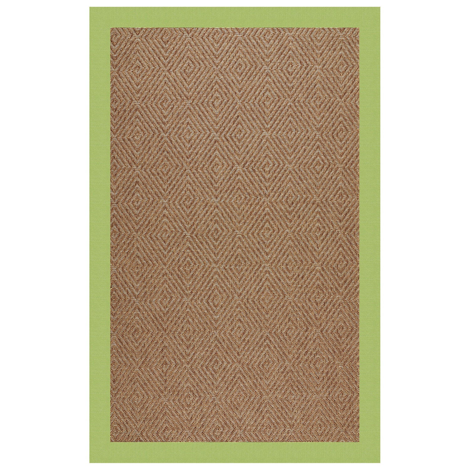 Islamorada-Diamond - 7' 9" x 7' 9" Indoor/Outdoor Bordered Area Rug