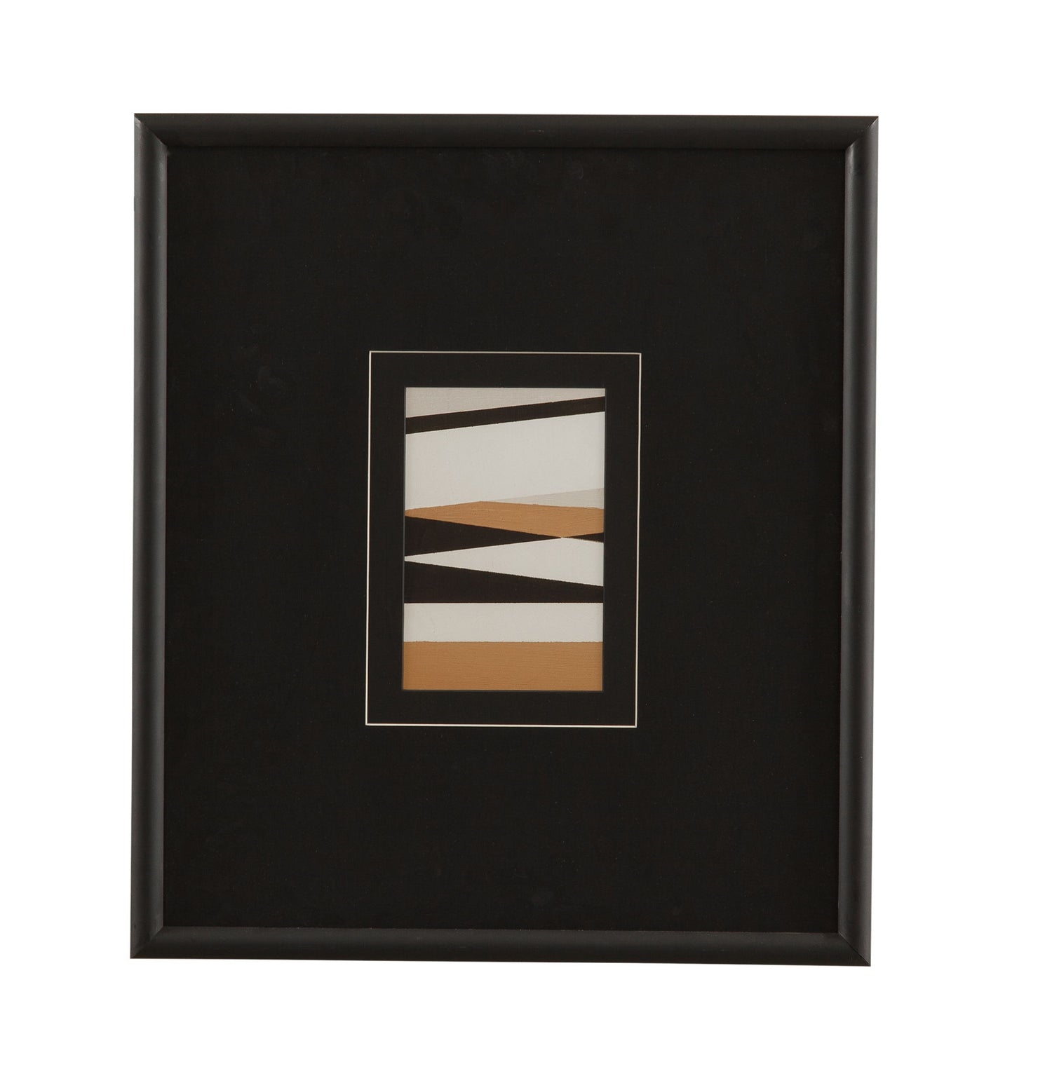 Crossways II Framed Print - Black
