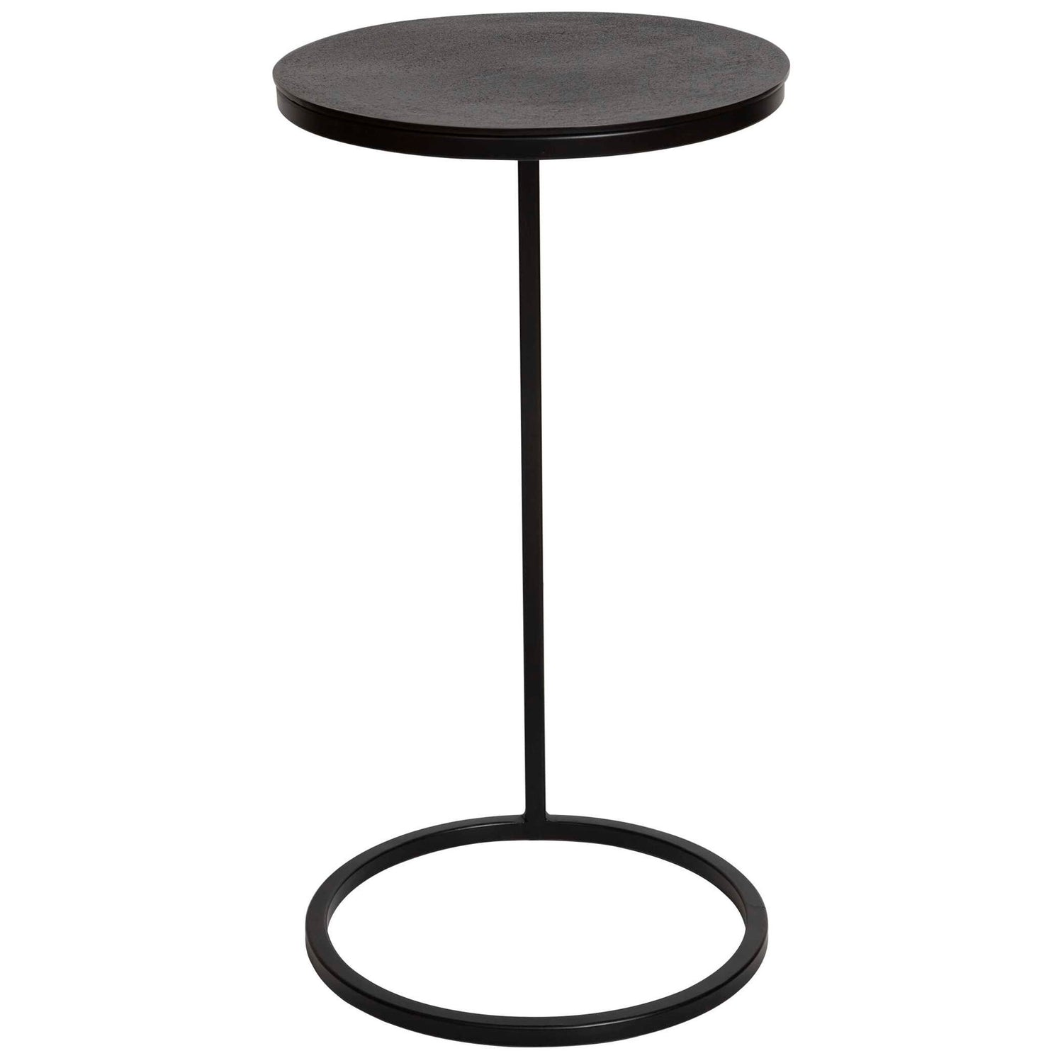 Brunei - Round Accent Table - Black