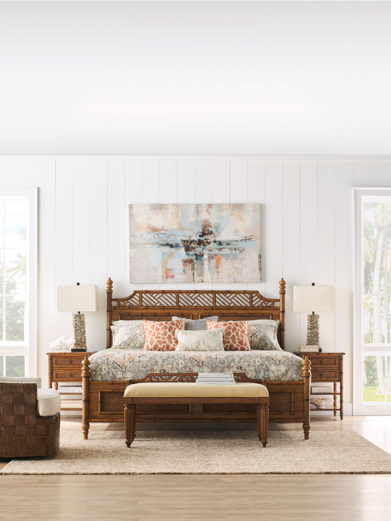 Island Estate - Ginger Island Bedside Chest - Dark Brown