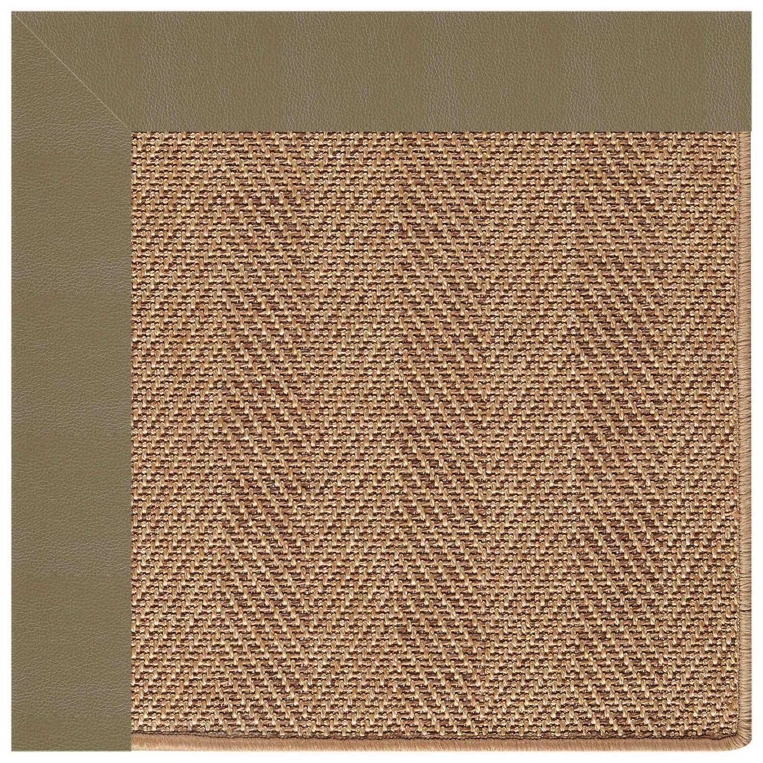 Islamorada-Herringbone - 7' 9" Bordered Rug