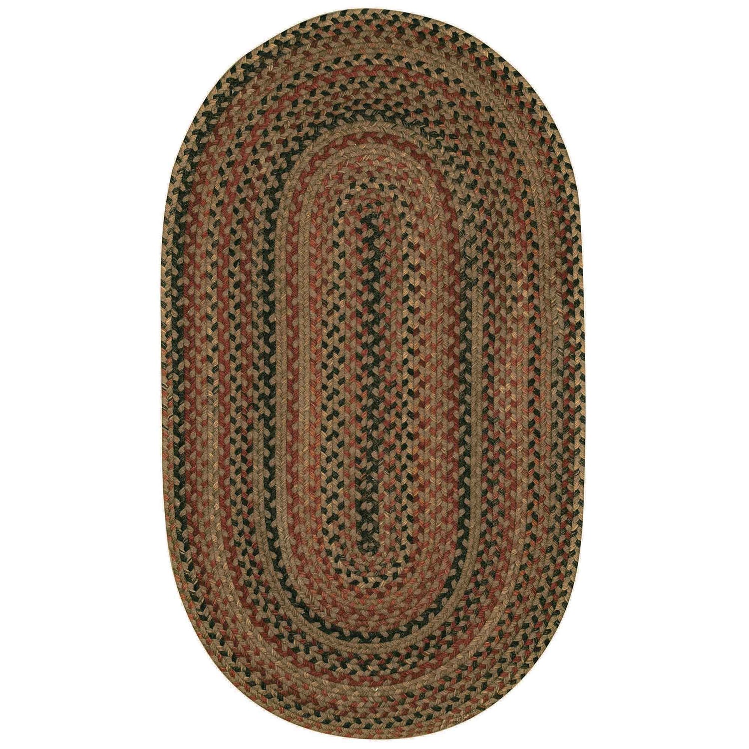 Homecoming - 4' x 6' Oval Braided Rug