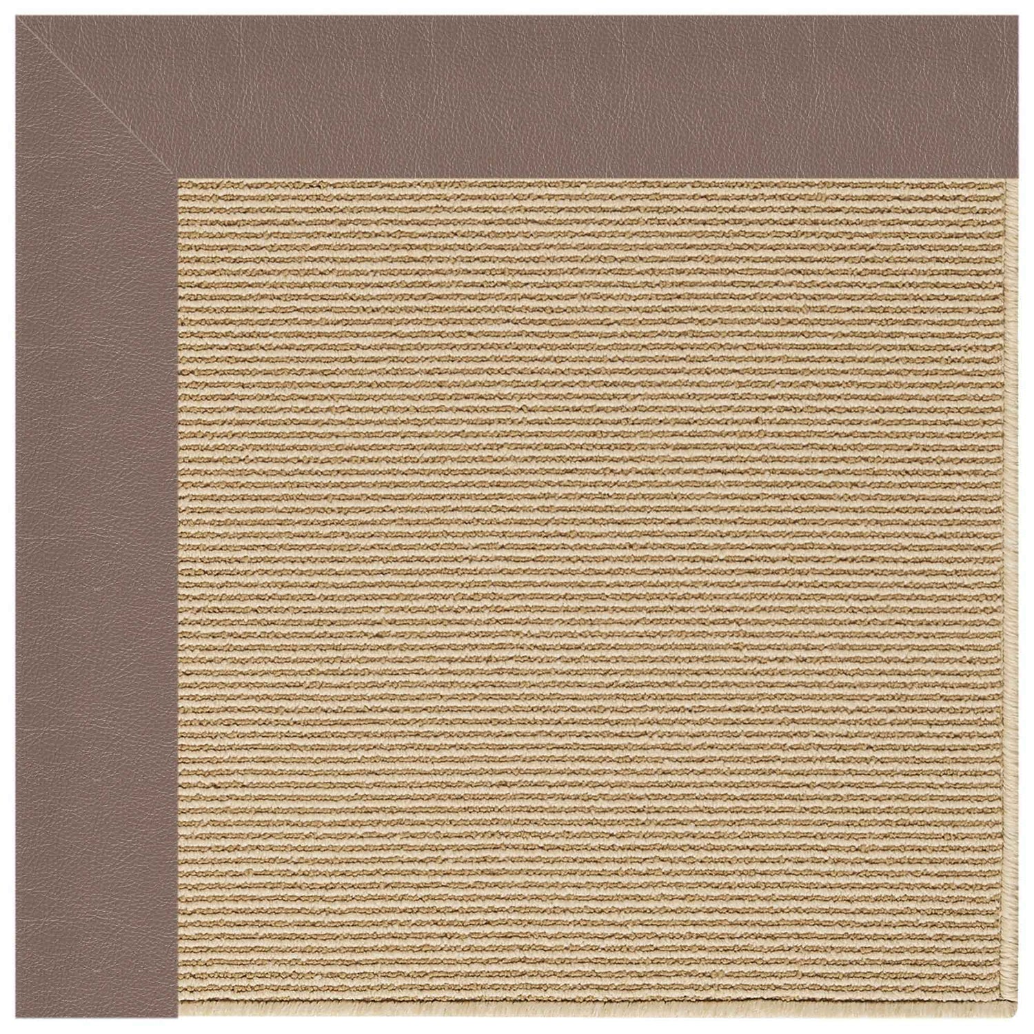 Creative Concepts-Sisal - Indoor/Outdoor Bordered Rug - Classic Stone