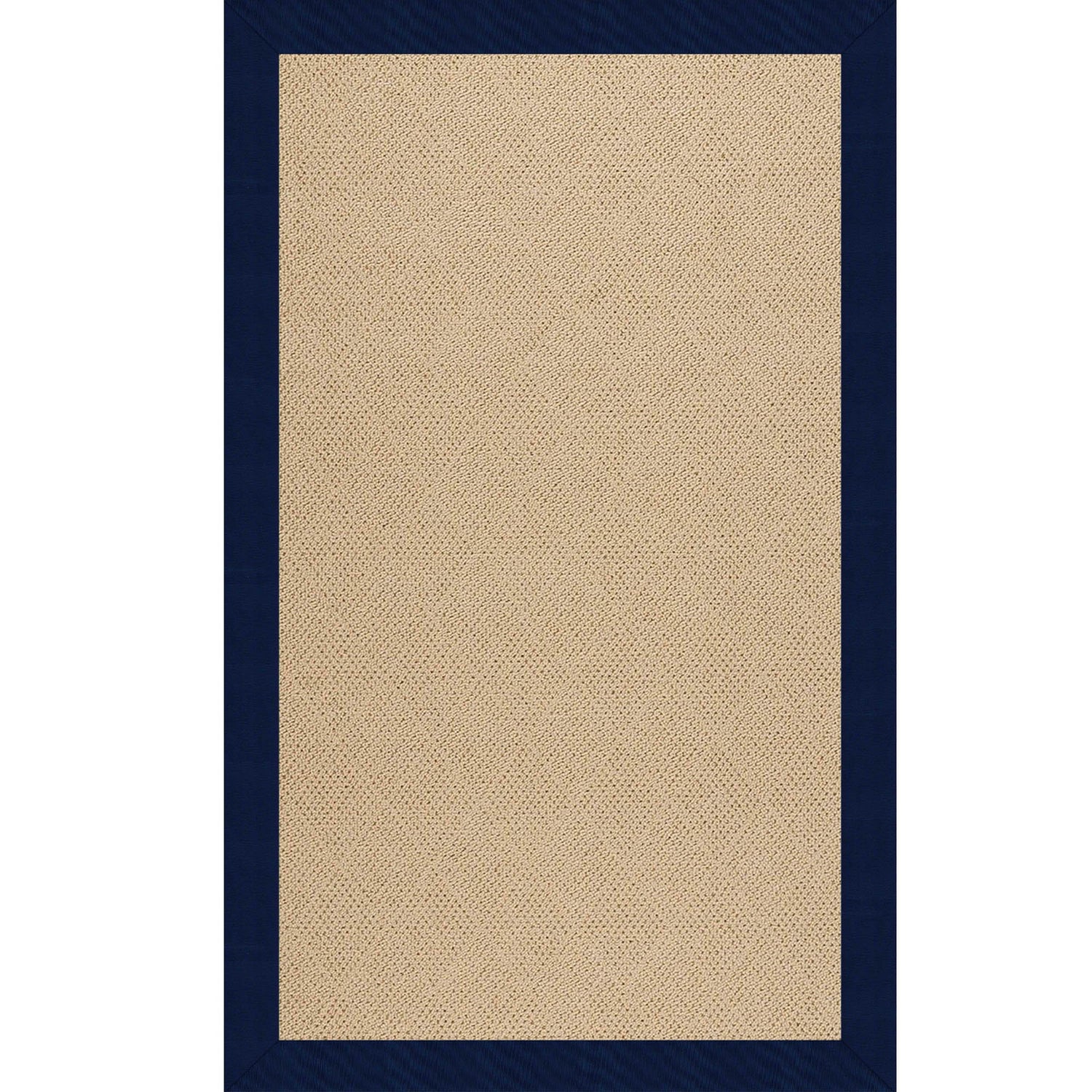 Creative Concepts-Cane Wicker - Indoor/Outdoor Bordered Rug - Canvas Neptune