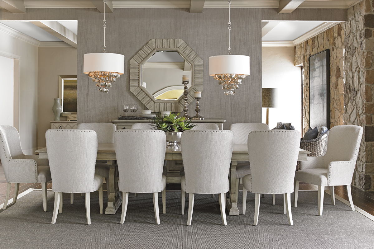 Oyster Bay - Selden Octagonal Mirror - Pearl Silver
