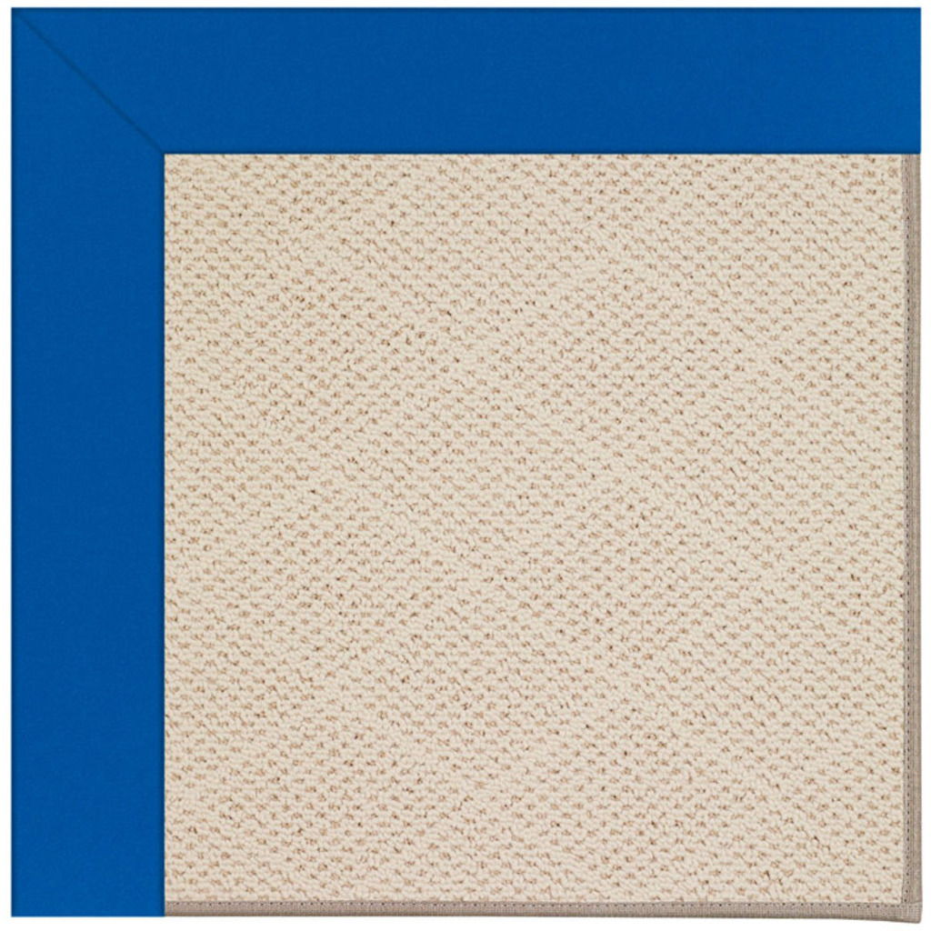 Creative Concepts-White Wicker - 7' 9" Indoor/Outdoor Bordered Area Rug