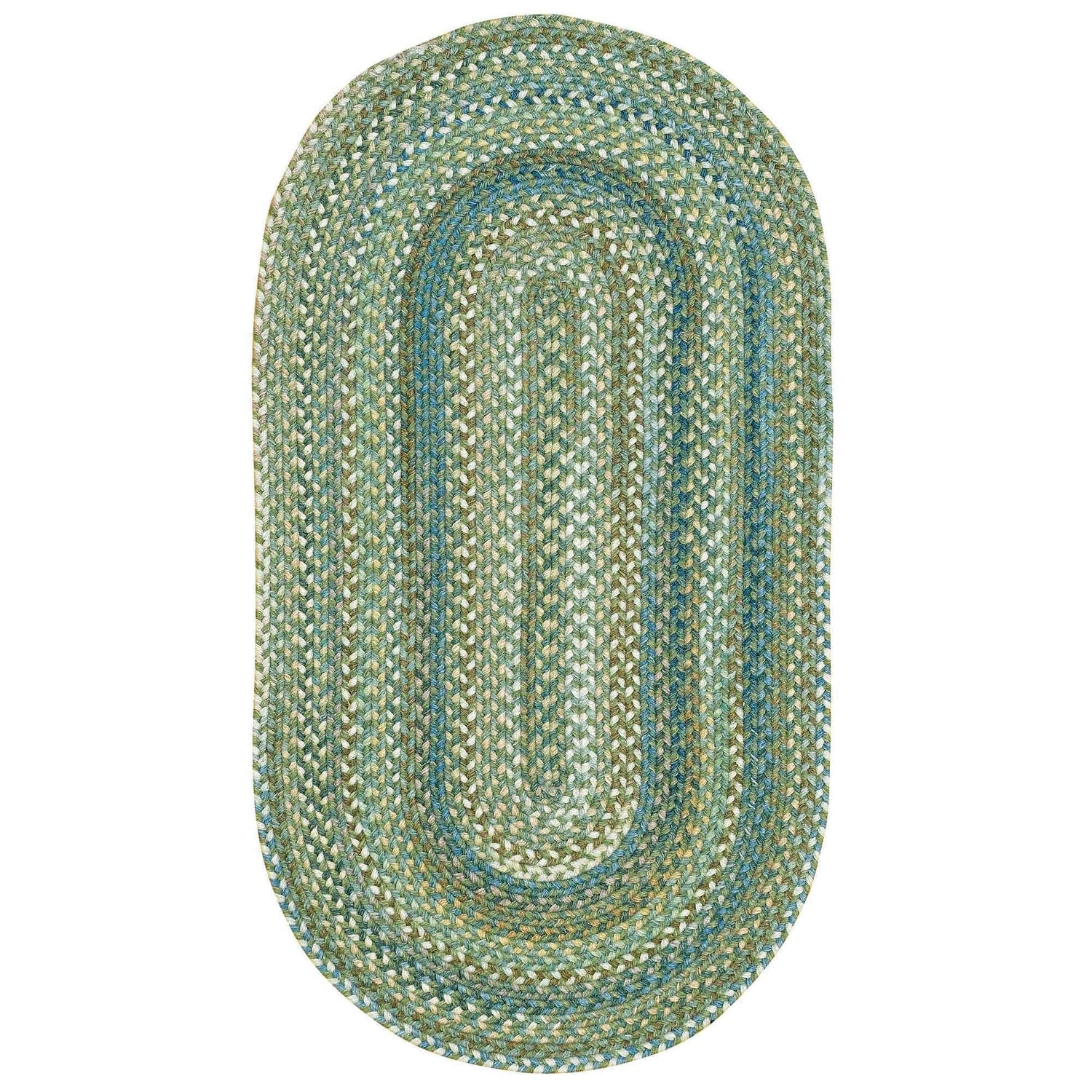 American Legacy - 11' 4" x 14' 4" Oval Braided Rug