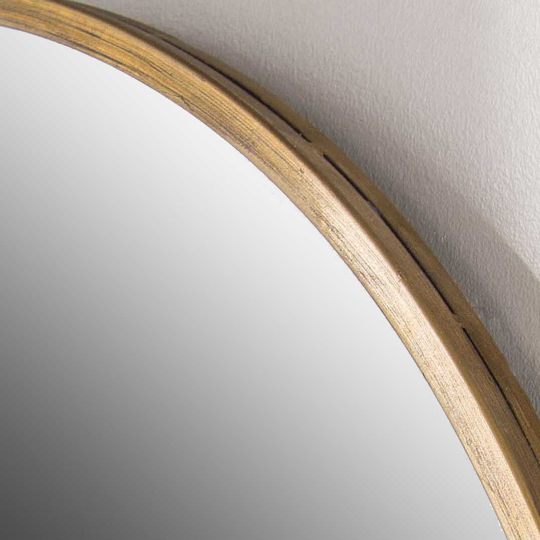 Herleva - Oval Mirror - Gold