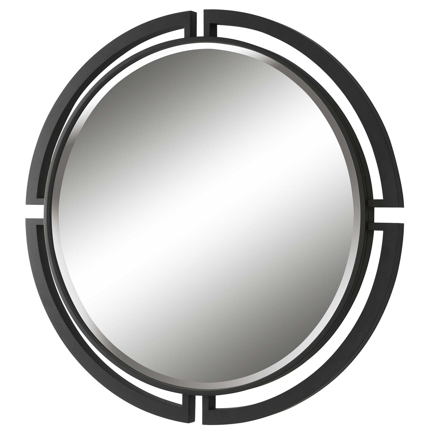 Quadrant - Modern Round Mirror