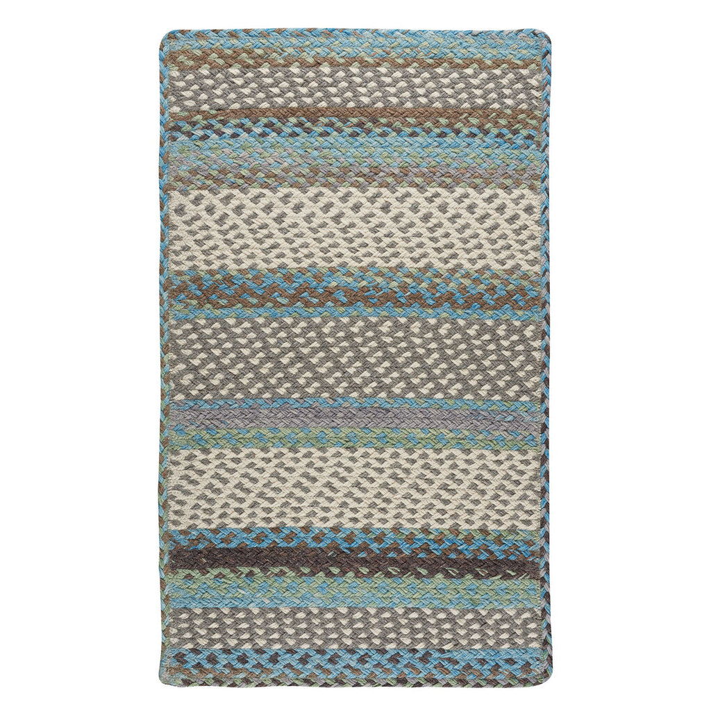 Wanderer - Braided Rug - Ocean Blue