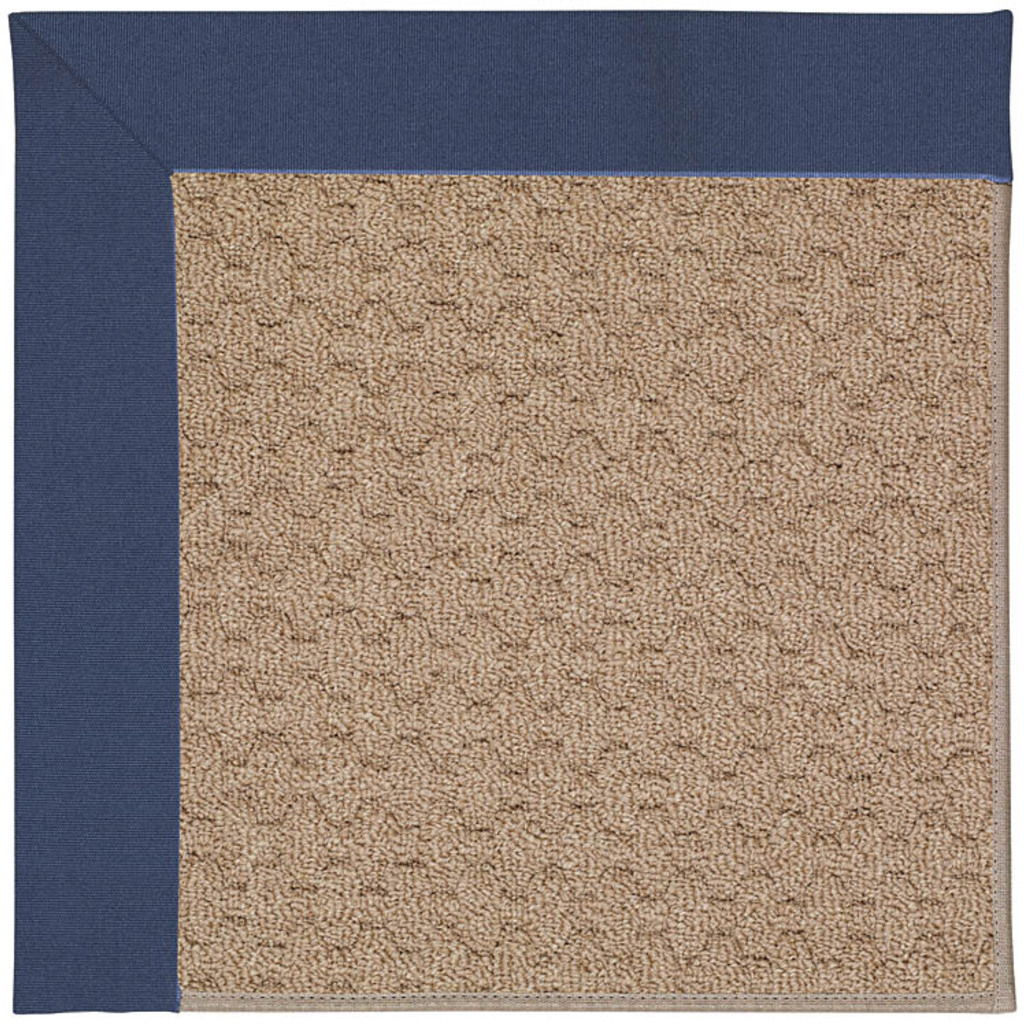 Creative Concepts-Grassy Mtn. - Indoor/Outdoor Bordered Rug - Canvas Neptune