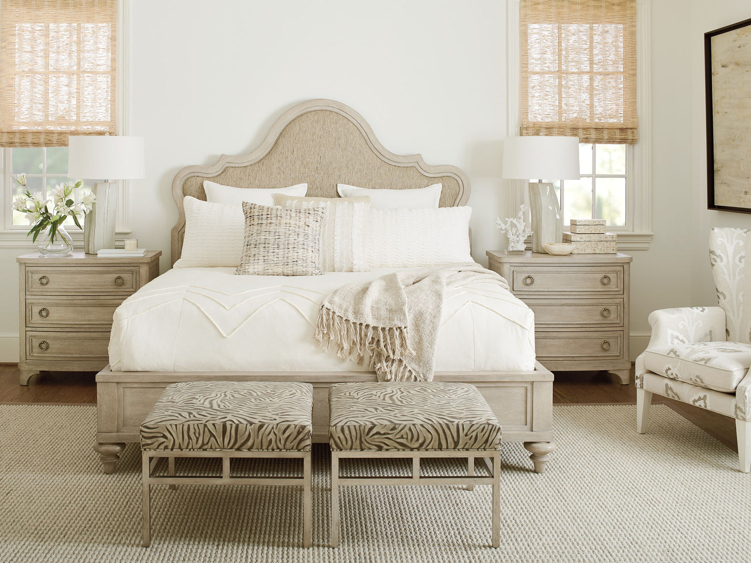 Malibu - Trancas Nightstand - Beige