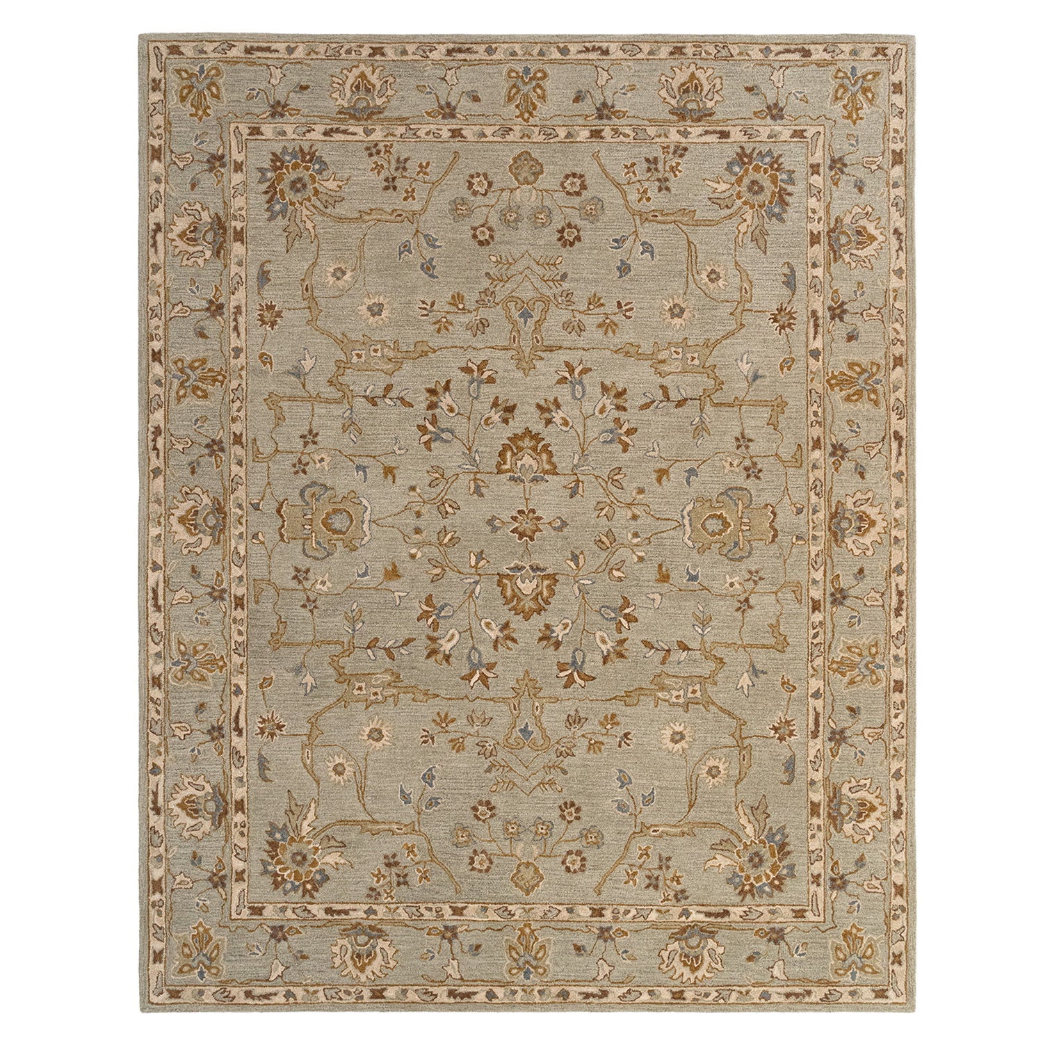 Azari-Isfahan - Hand Tufted Rug
