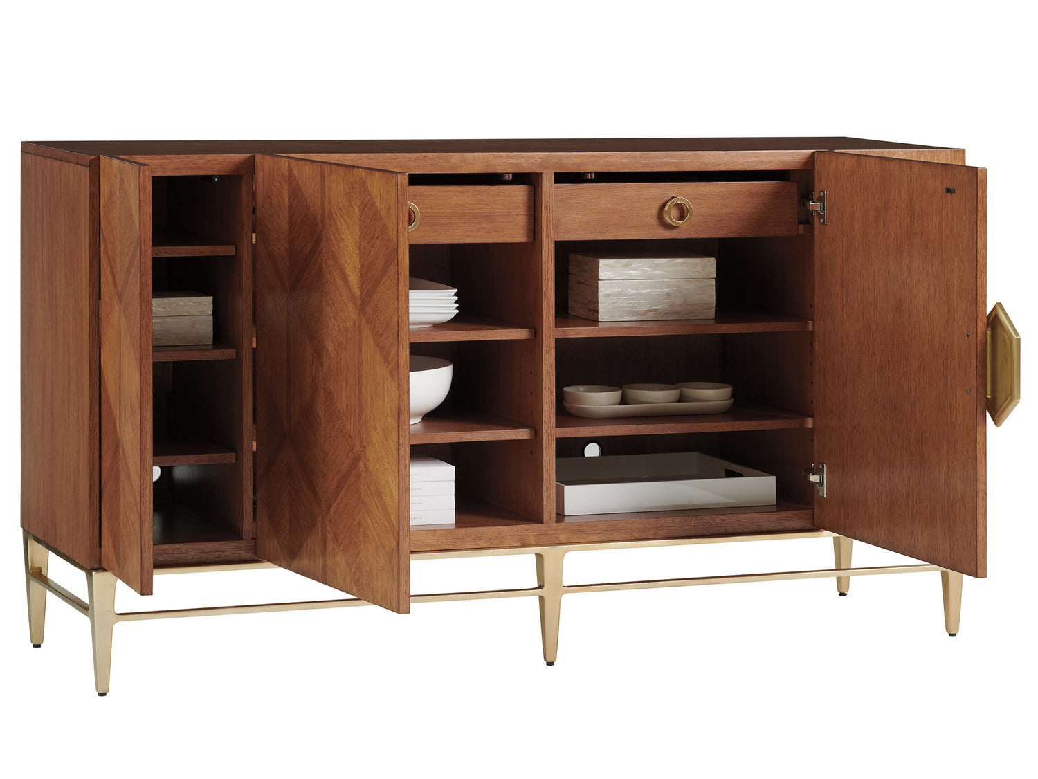 Palm Desert - Mission Hills Buffet - Dark Brown