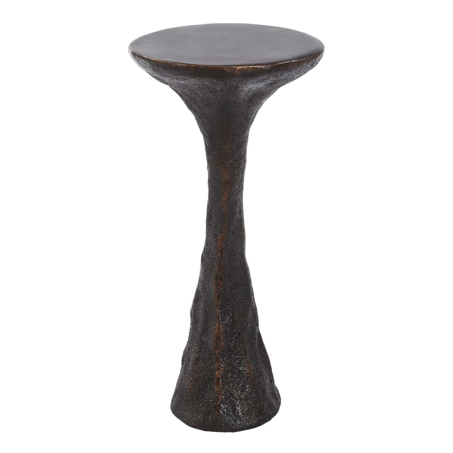 Milan - Outdoor Drink Table - Dark Bronze