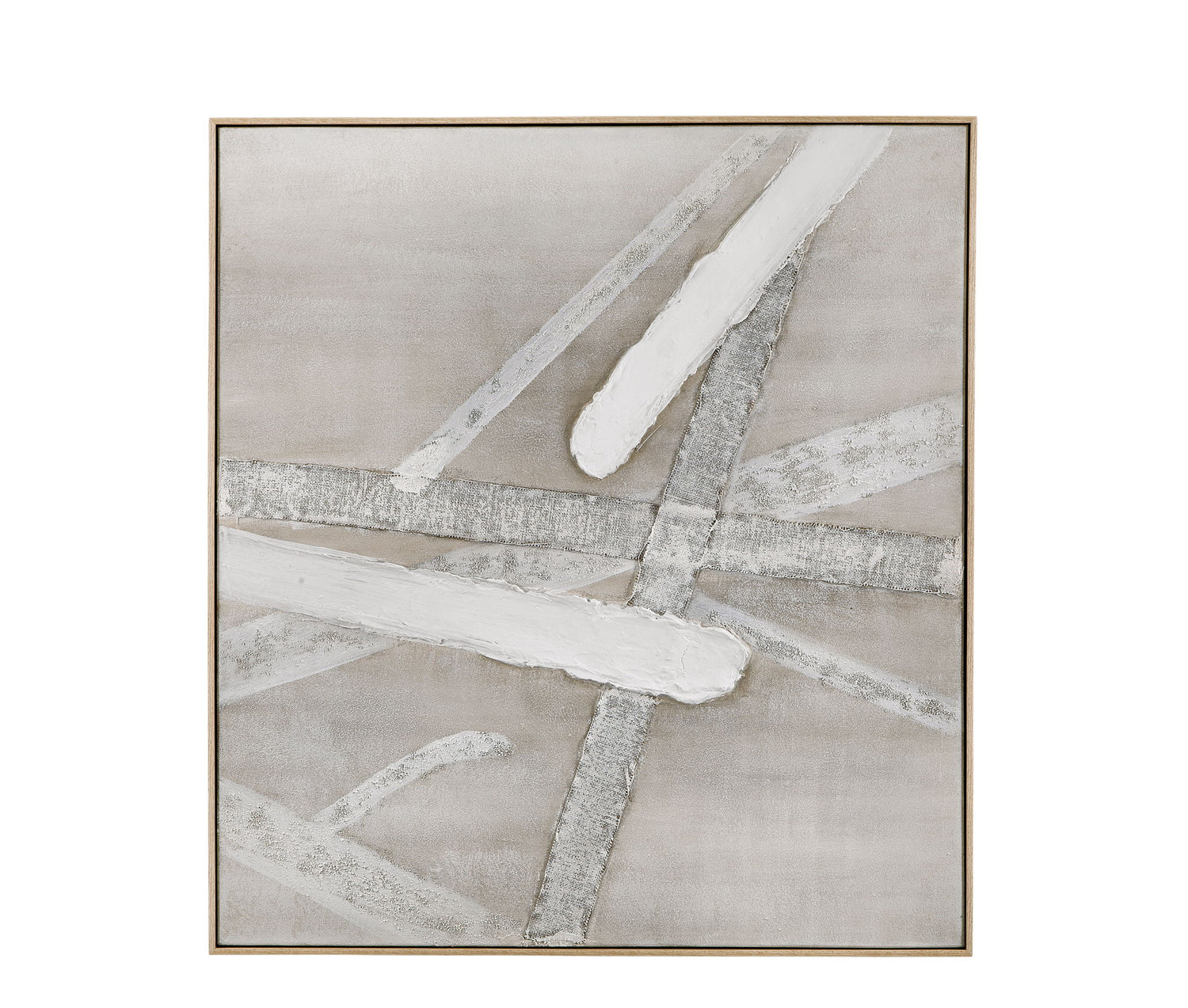 Chapman Canvas Art - White