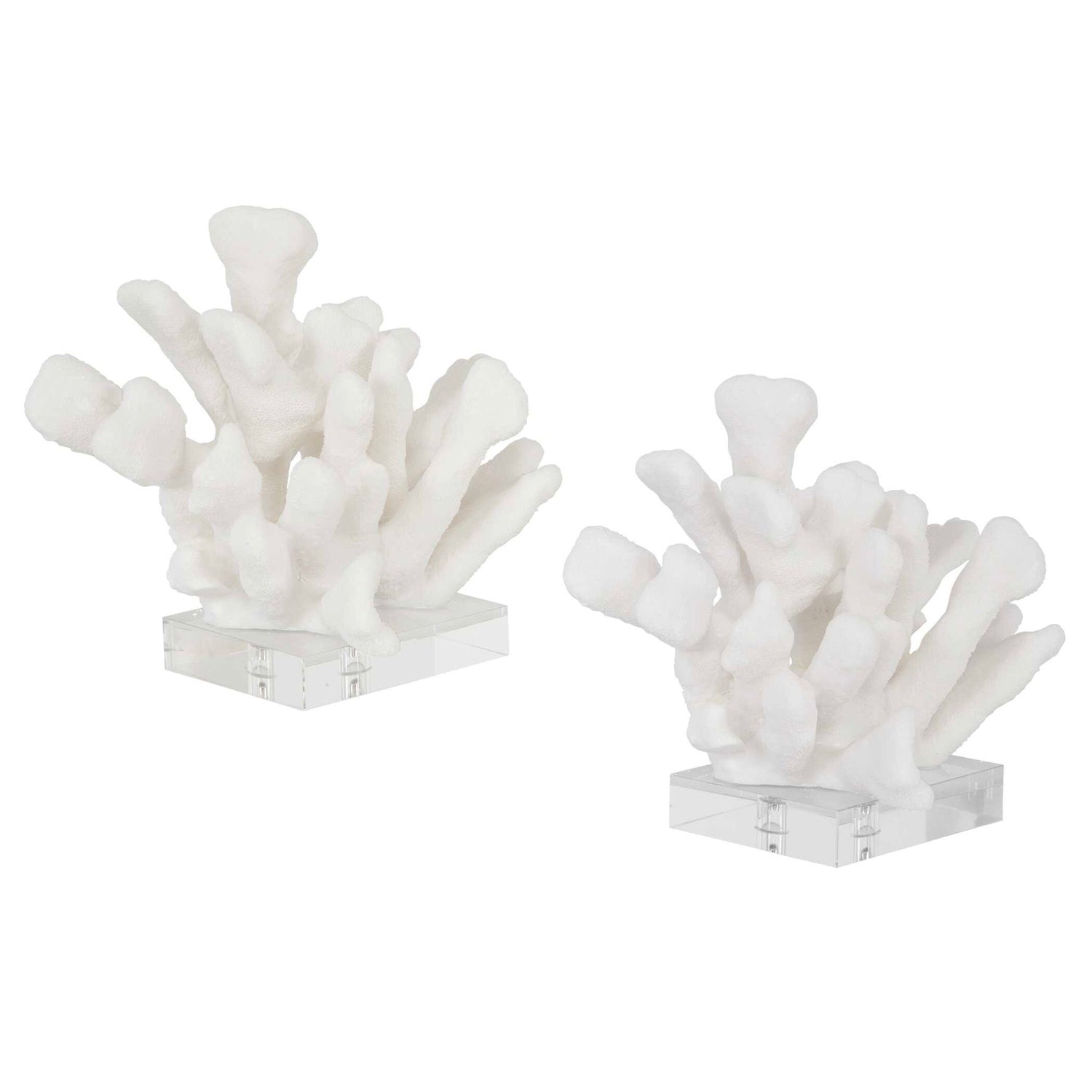 Charbel - Bookends (Set of 2) - White