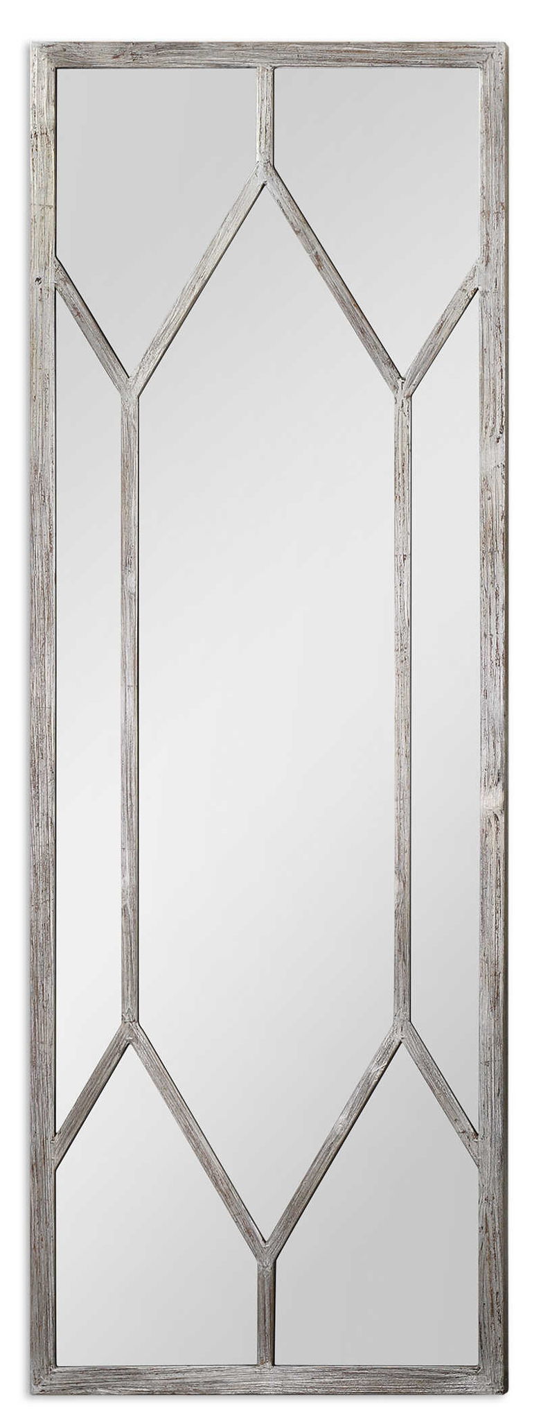 Sarconi - Oversized Mirror - Pearl Silver