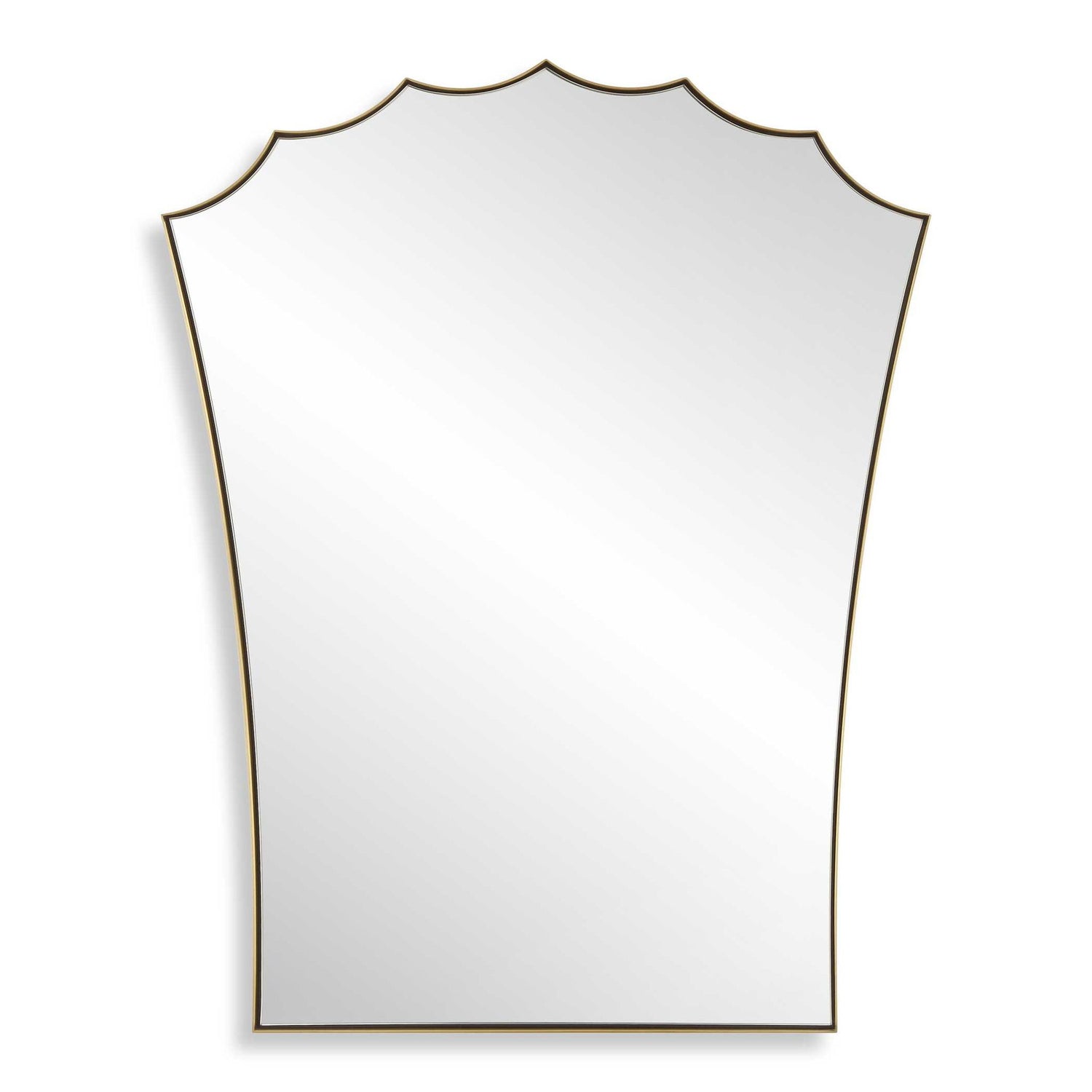 Monarch - Scalloped Arched Vanity Mirror