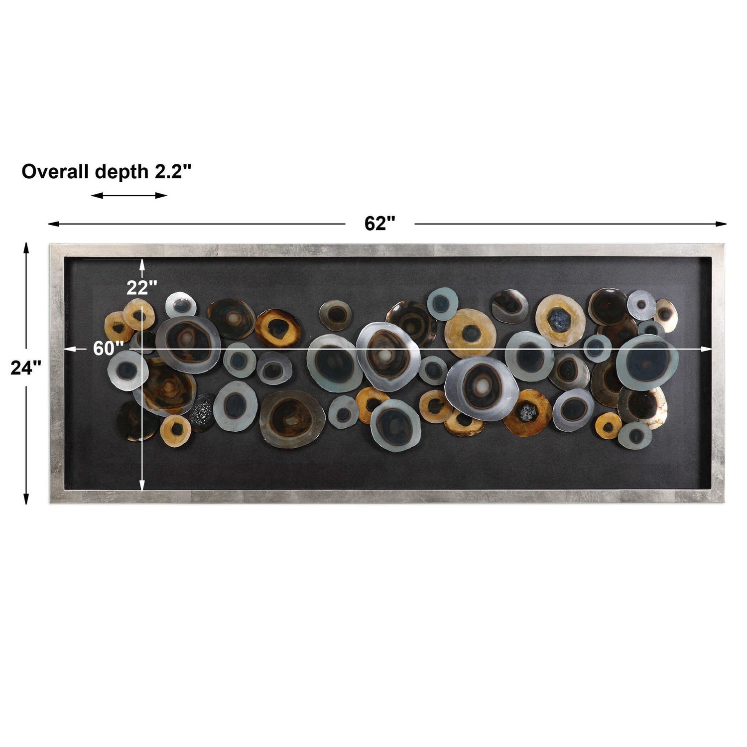 Discs - Shadow Box - Silver