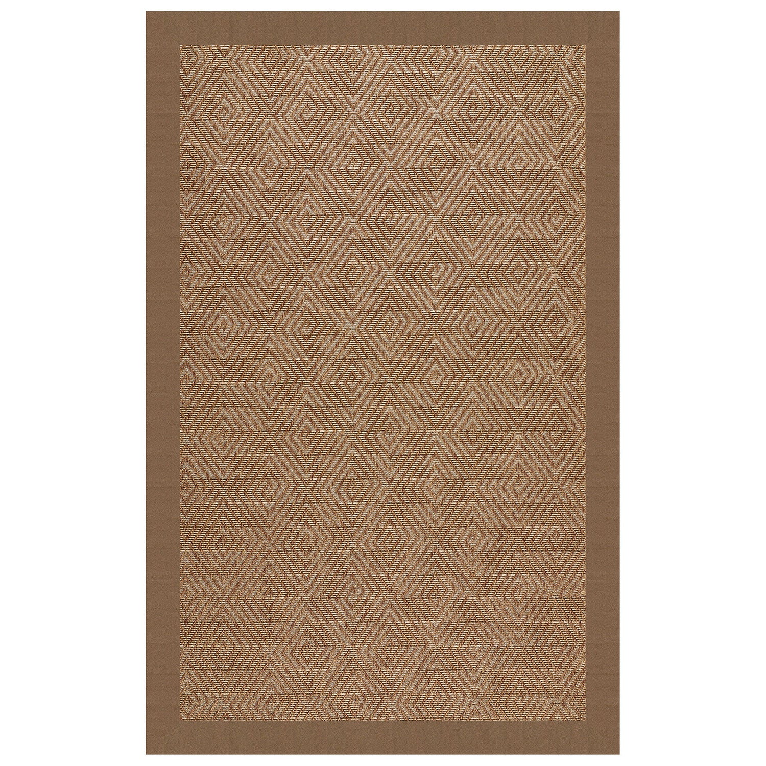 Islamorada-Diamond - 10' x 14' Bordered Rug