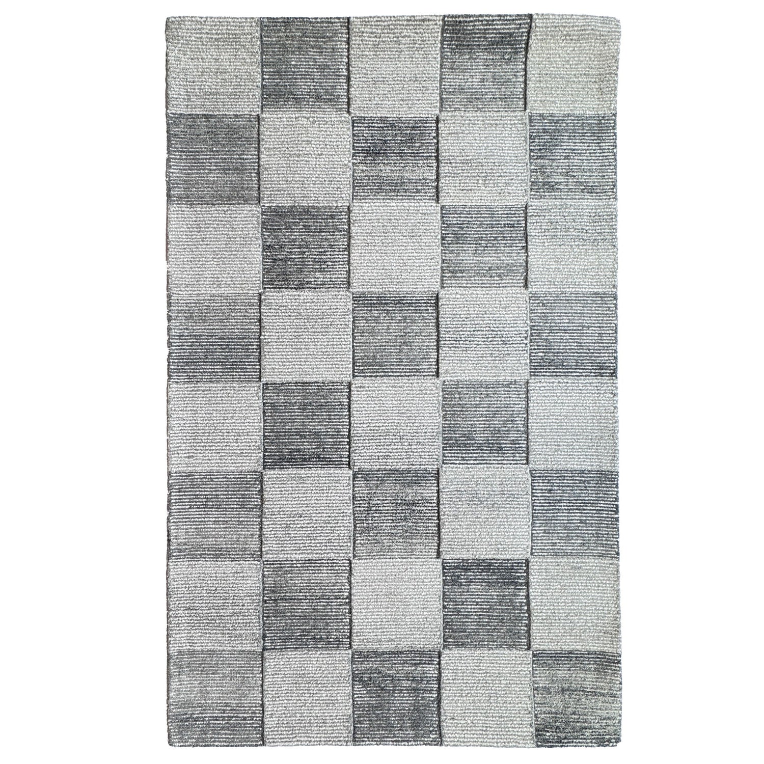 Matrix - Hand Tufted Rug - Graphite