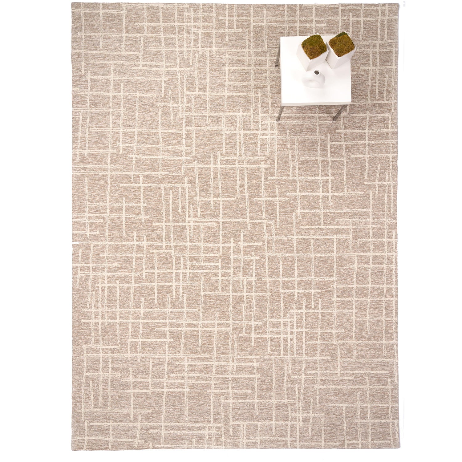 Lineas - Hand Tufted Rug - Canvas