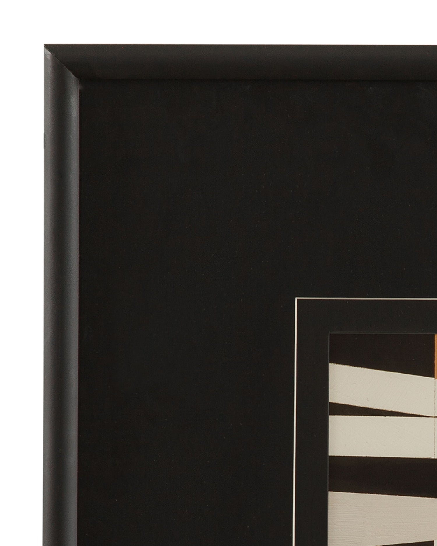 Crossways III Framed Print - Black
