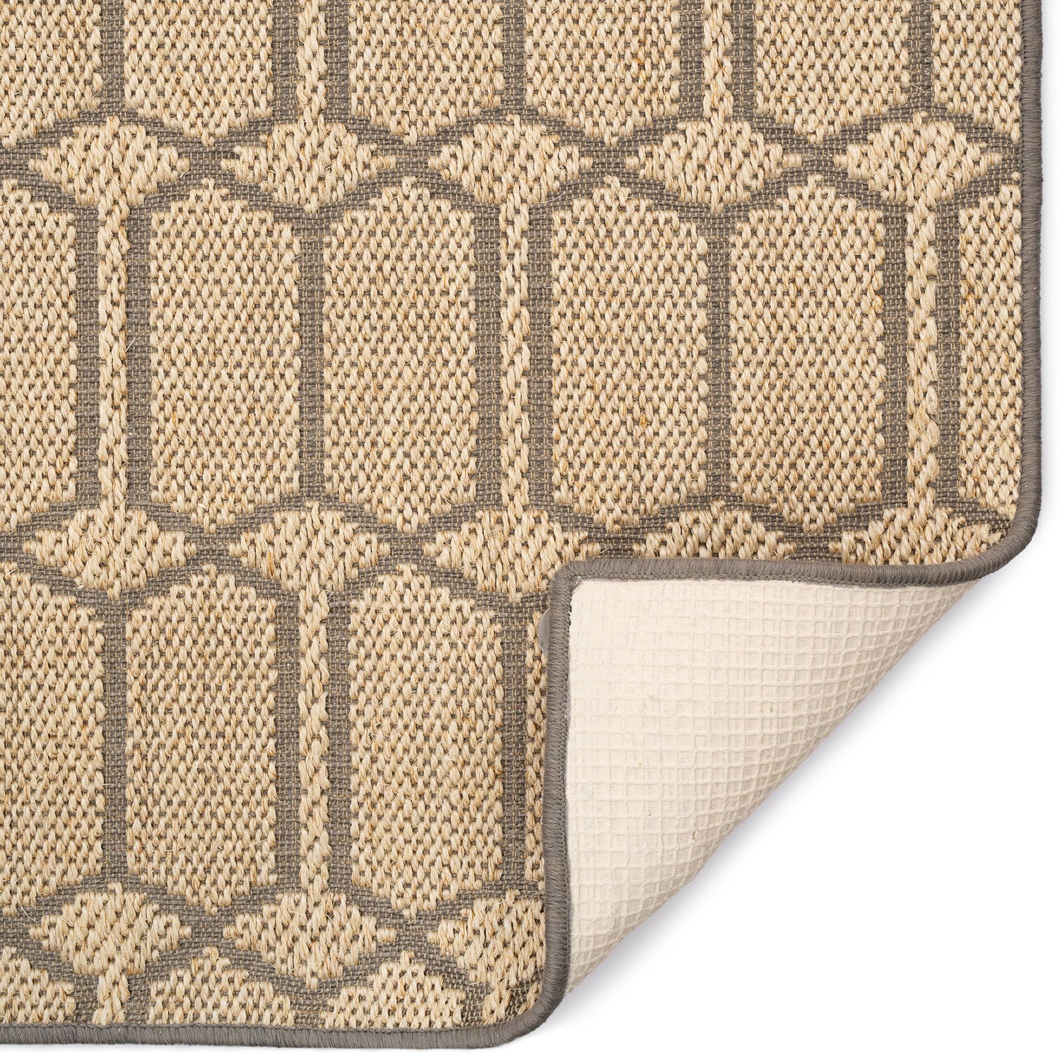 Petra - Machine Woven Rug - Sand Black
