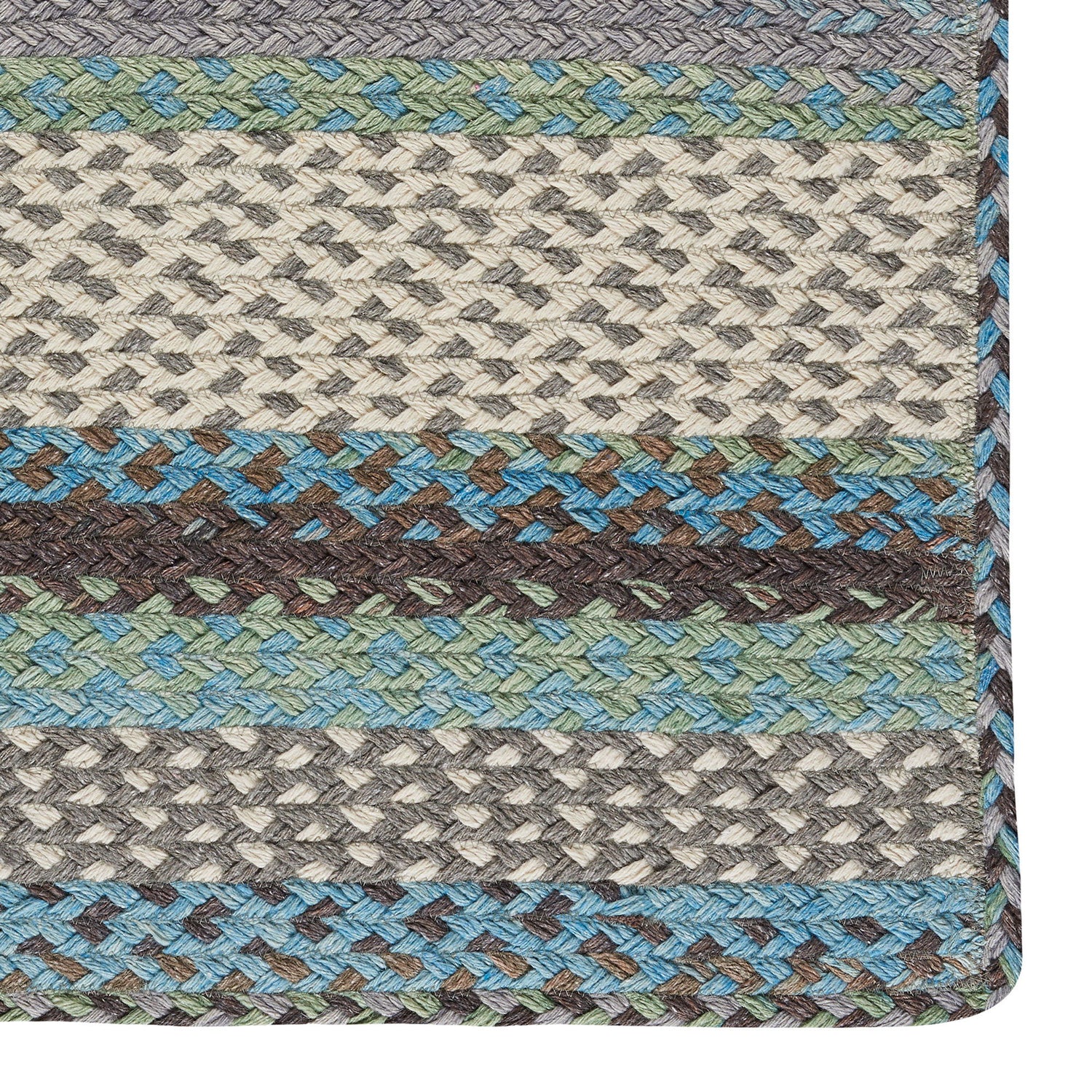 Wanderer - Braided Rug - Ocean Blue