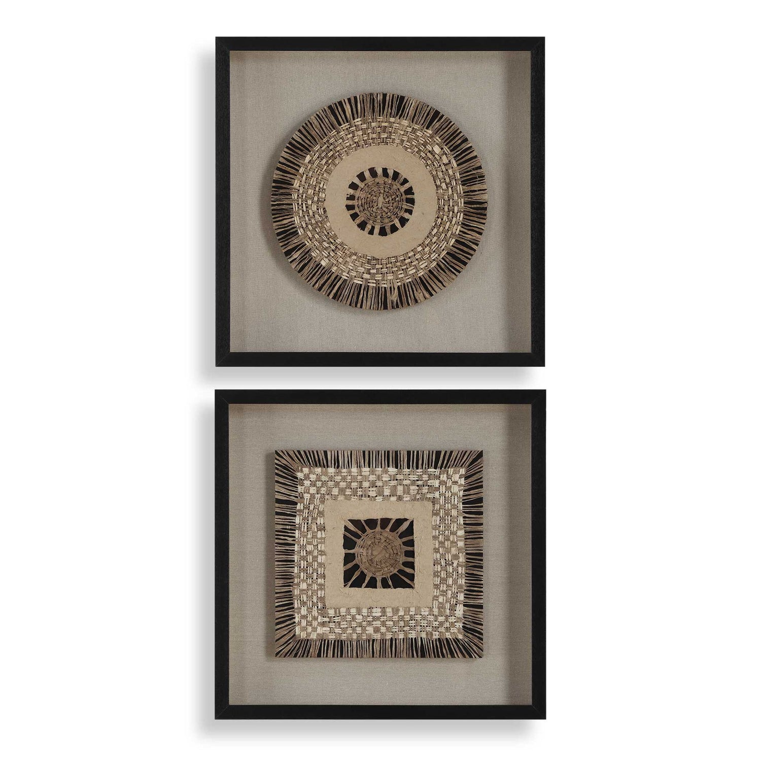 Intertwine - Knit Paper Shadow Box (Set of 2)