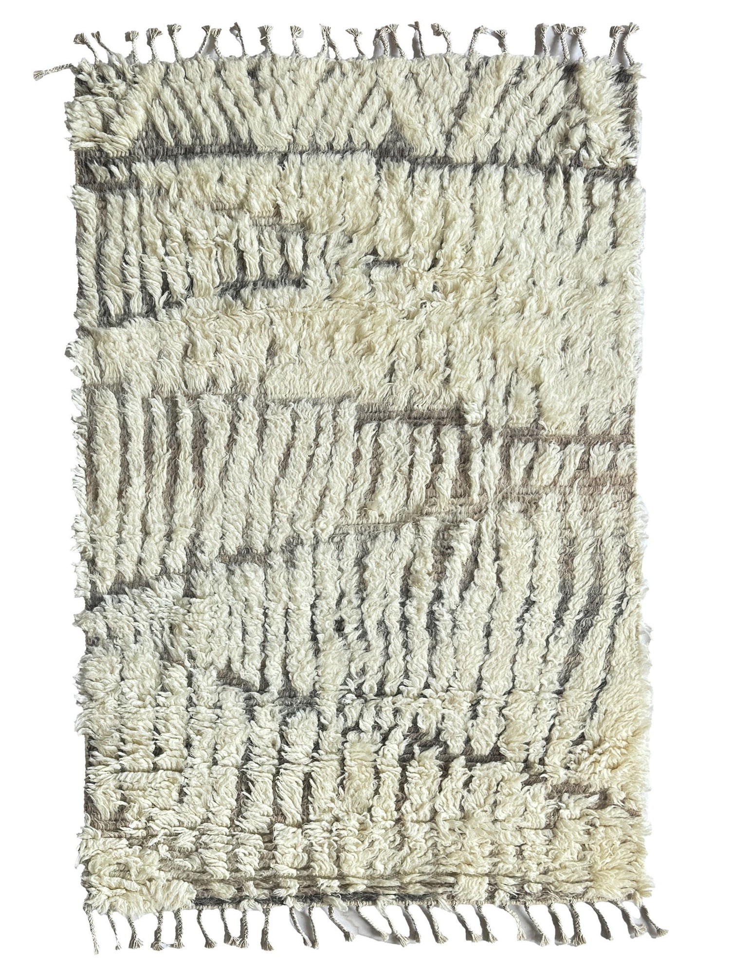 Nomad - Hand Knotted Rug - Ivory Chestnut