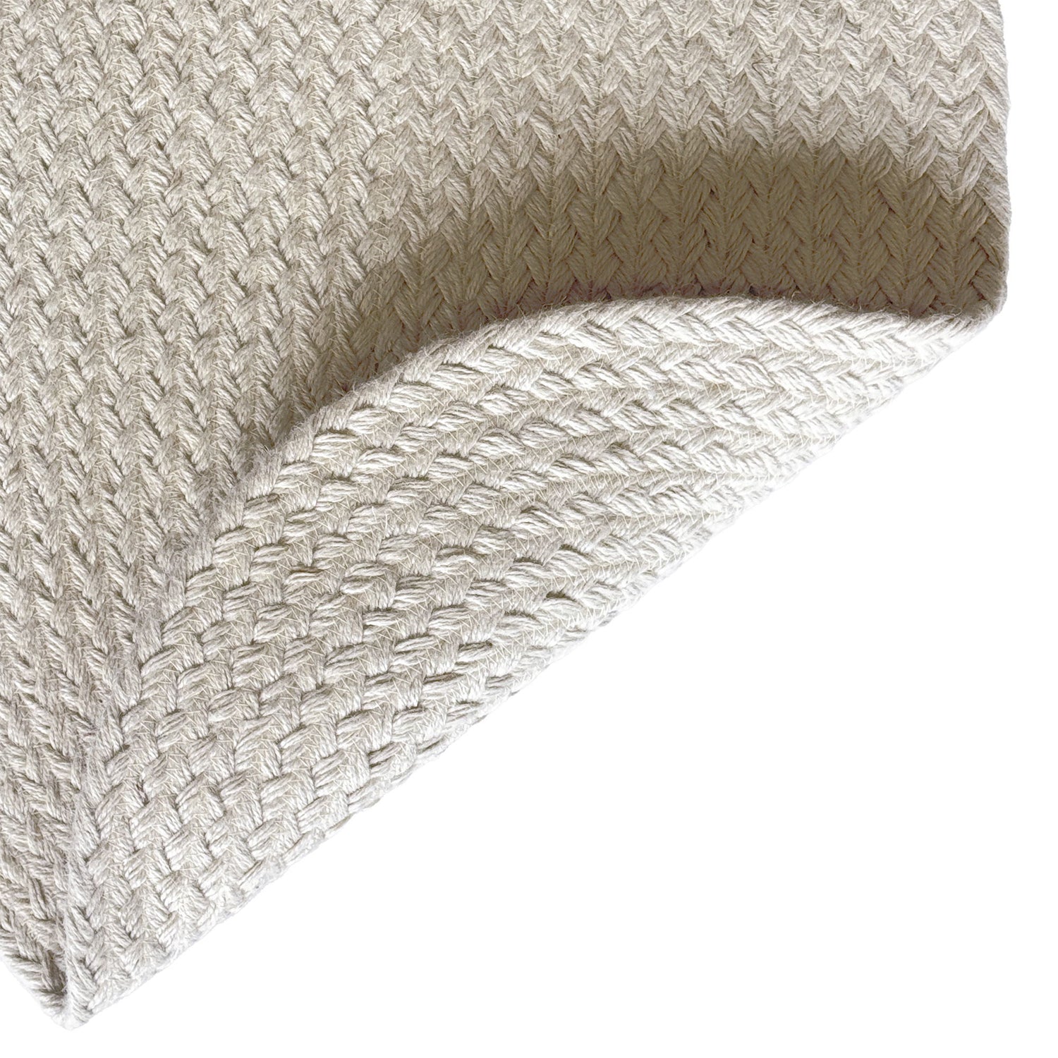 Terra Harvest - Oval Braided Rug - Bleached