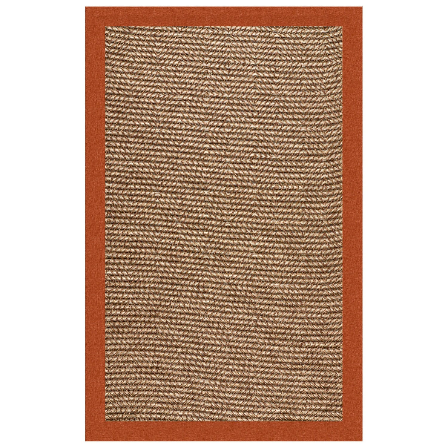 Islamorada-Diamond - 7' 9" x 7' 9" Indoor/Outdoor Bordered Area Rug