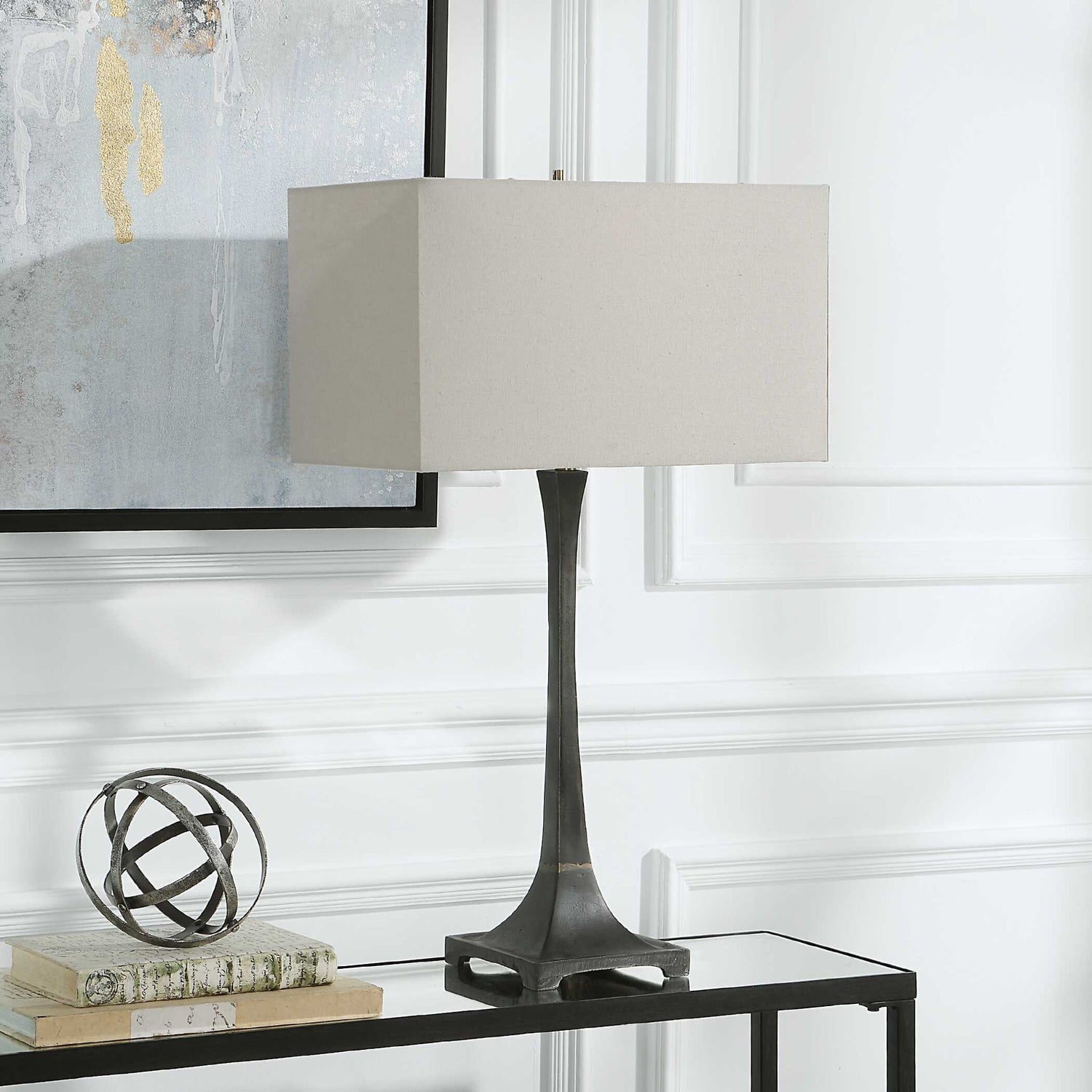 Reydan - Table Lamp - Dark Brown