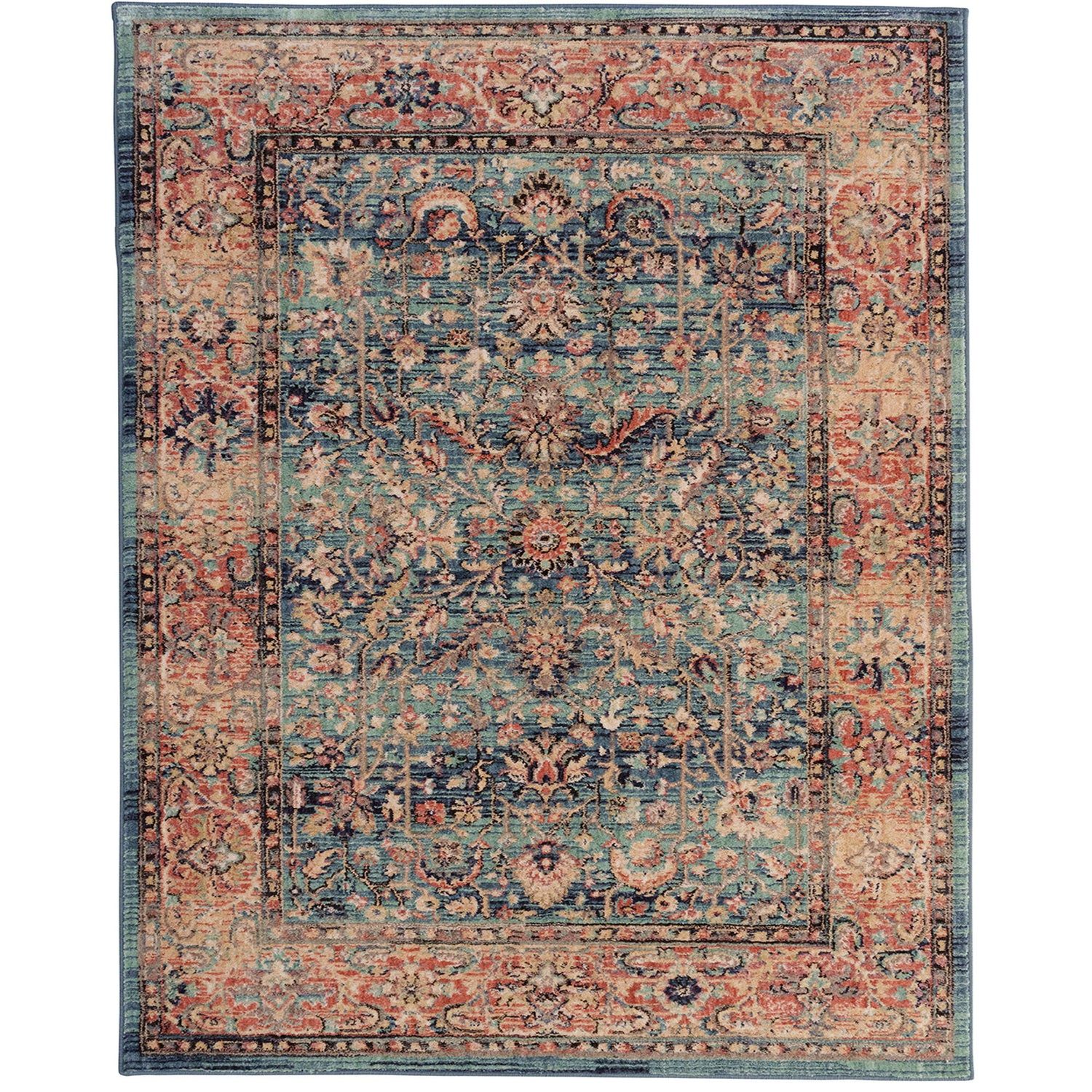 Bosphorus-Ispahan - Runner Machine Made Rug