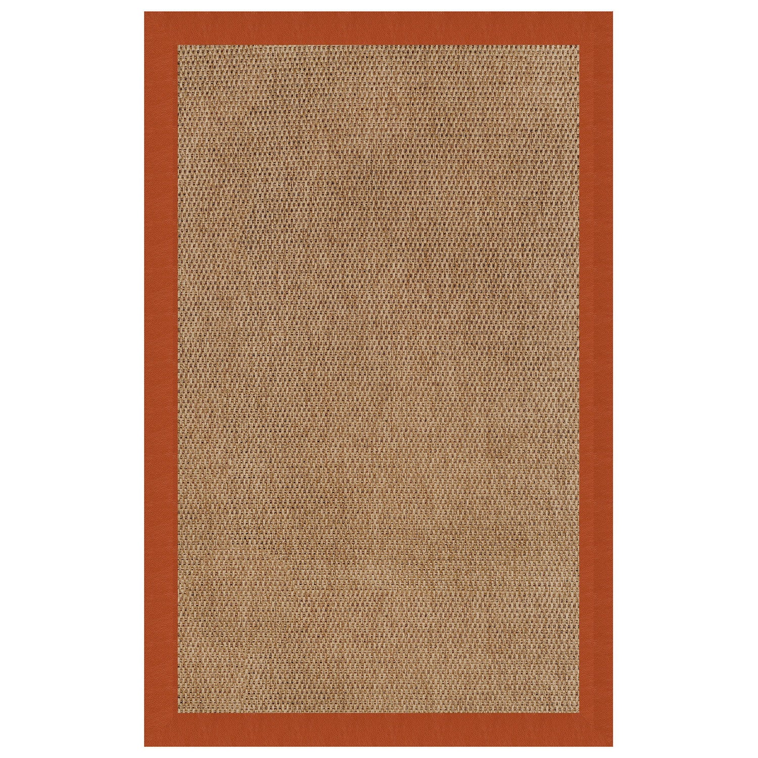 Islamorada-Basketweave - 7' 9" x 7' 9" Indoor/Outdoor Bordered Area Rug