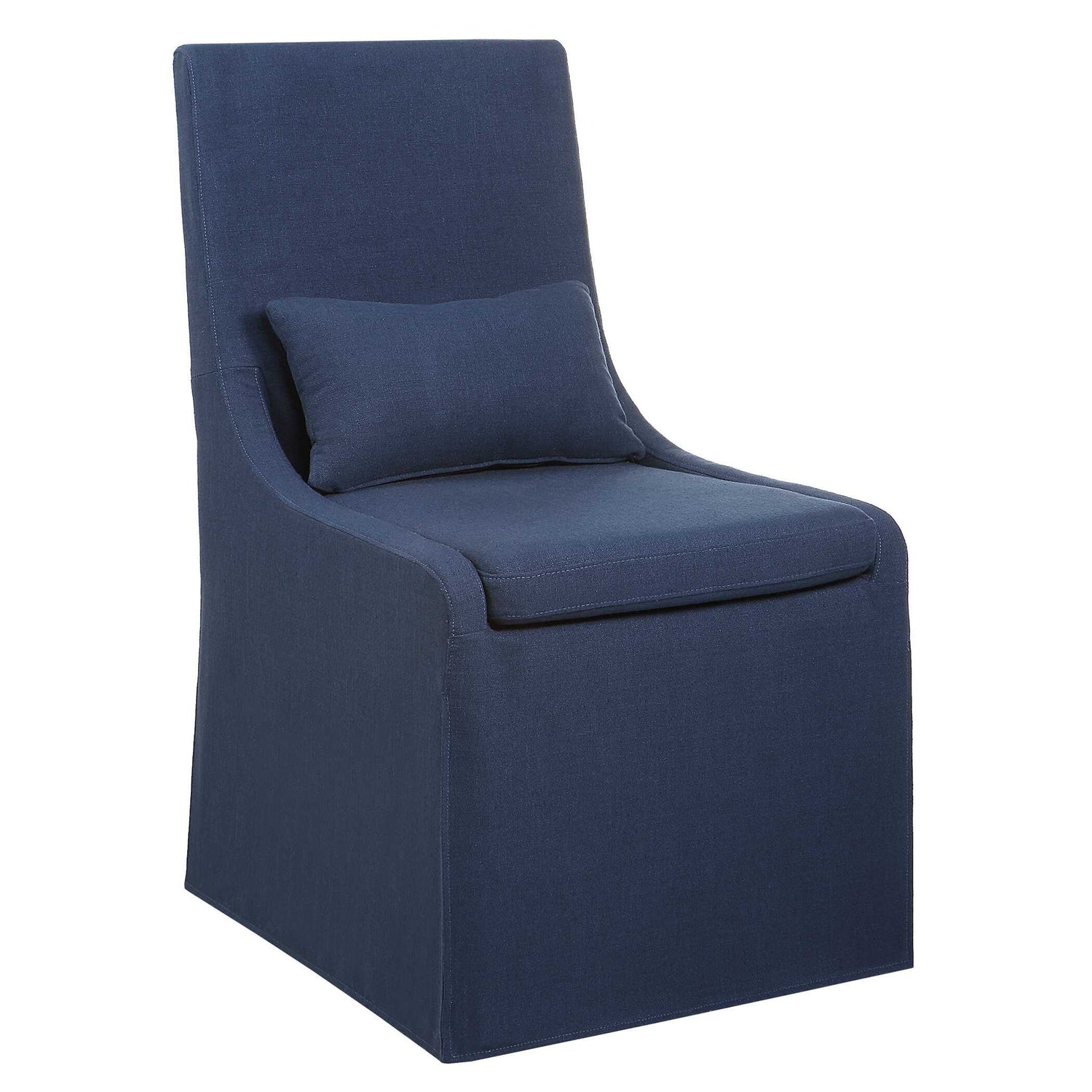 Coley - Armless Chair - Blue