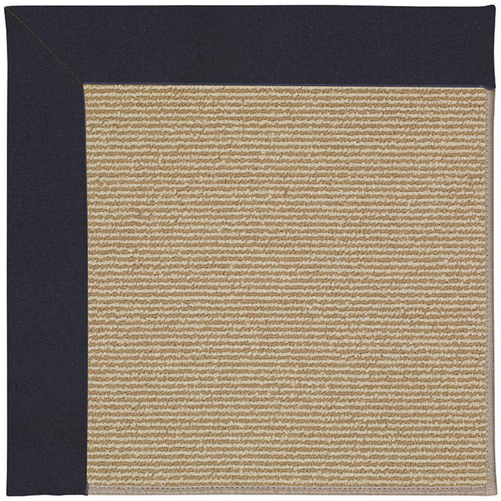 Creative Concepts-Sisal - Indoor/Outdoor Bordered Rug - Canvas Navy