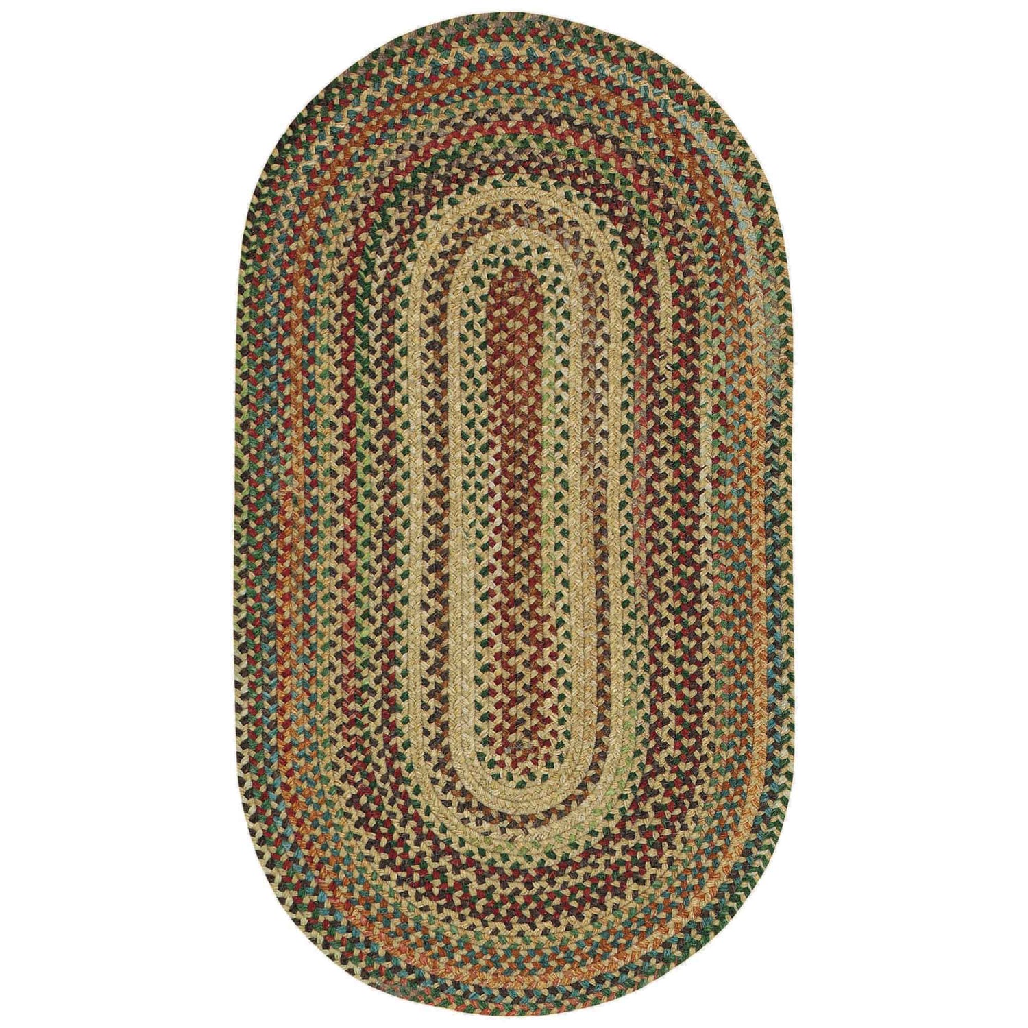 Bear Creek - 7' x 9' Oval Braided Rug
