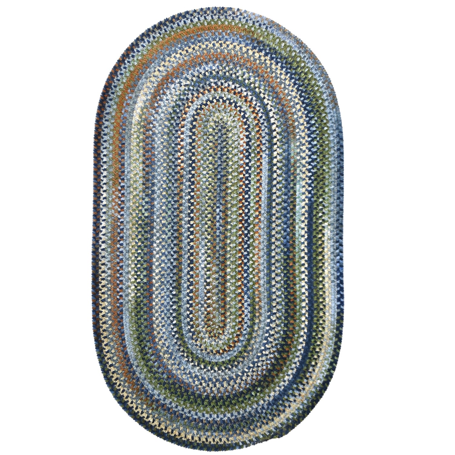 Cottonstone - 27" x 9' Runner Oval Braided Rug